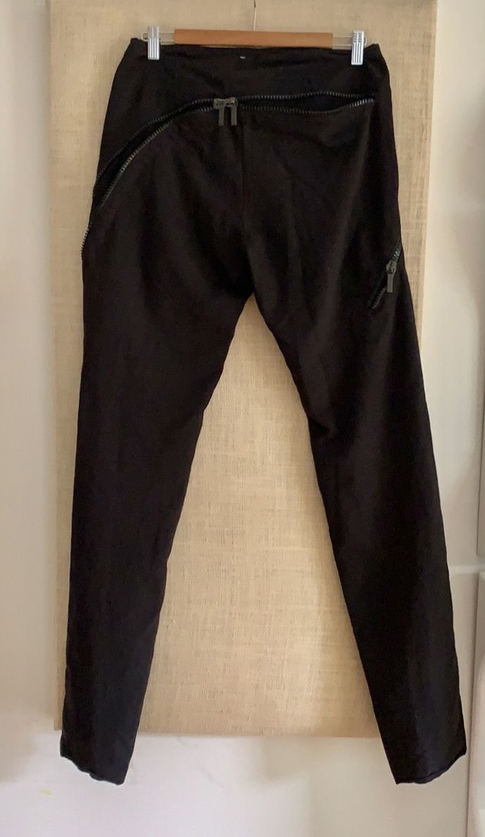 Dirk Bikkembergs NWOT Archive mid 90s multi zipper brushed cotton Size US 32 / EU 48 - 3 Thumbnail