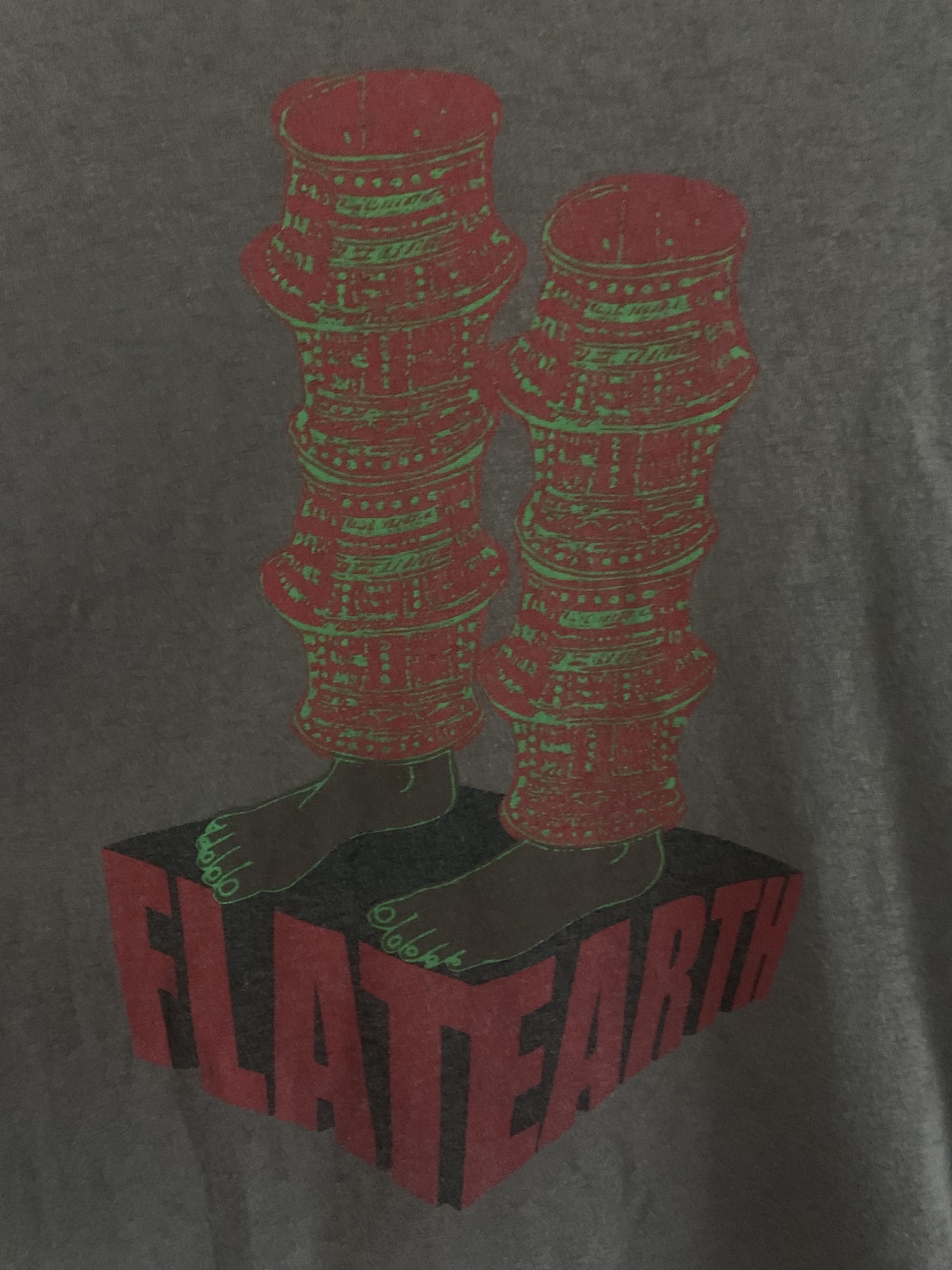 Undercover UNDERCOVER 2002 SCAB flat earth tee Size US S / EU 44-46 / 1 - 8 Thumbnail
