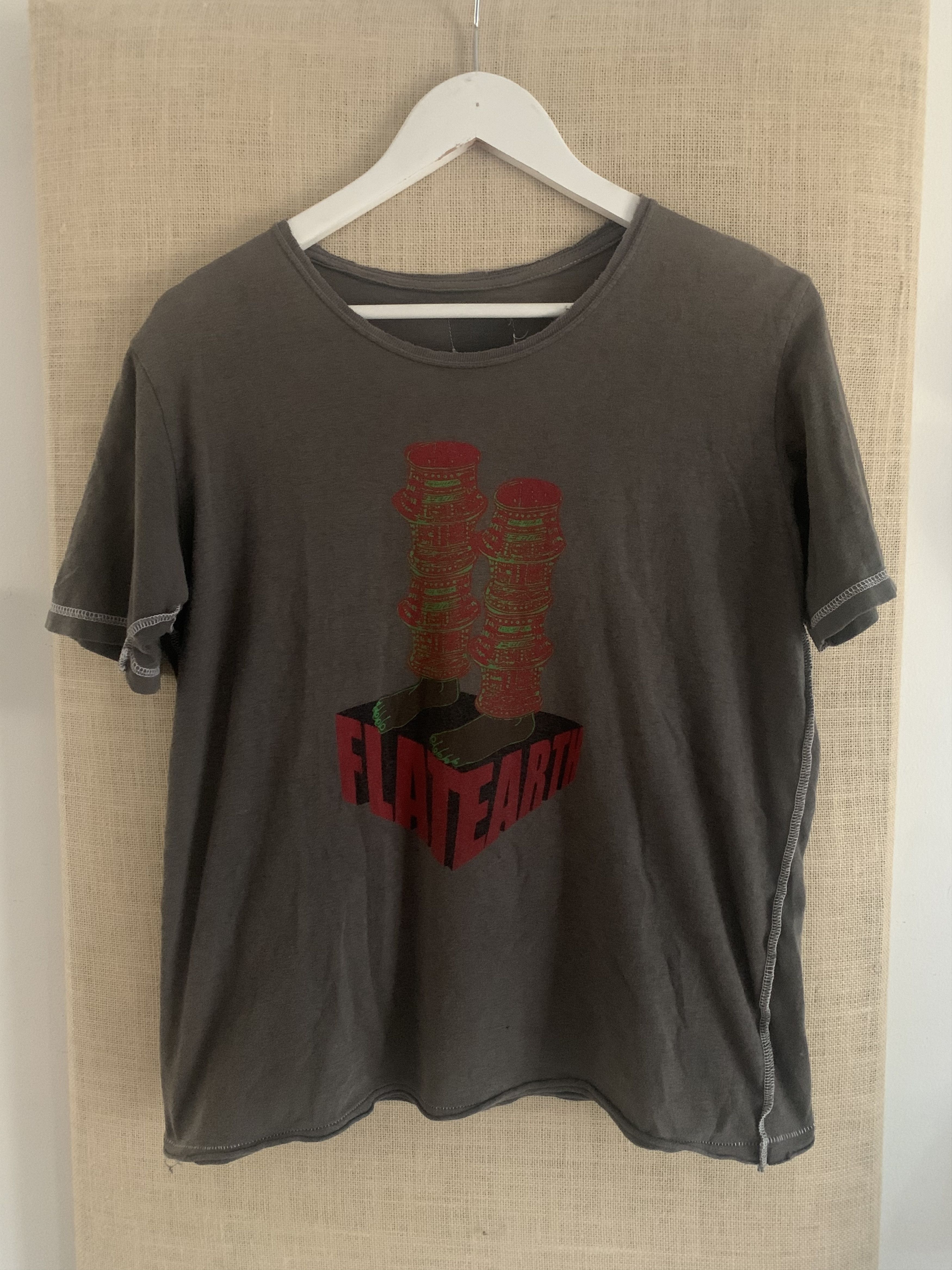 Undercover UNDERCOVER 2002 SCAB flat earth tee Size US S / EU 44-46 / 1 - 1 Thumbnail