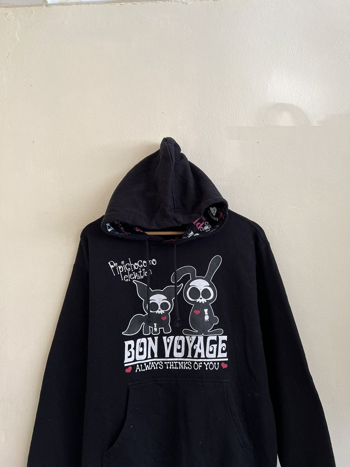 Japanese Brand × Vintage Vintage Pipichocomo elevation Bon Voyage Sweatshirt Hoodie Size US L / EU 52-54 / 3 - 3 Thumbnail