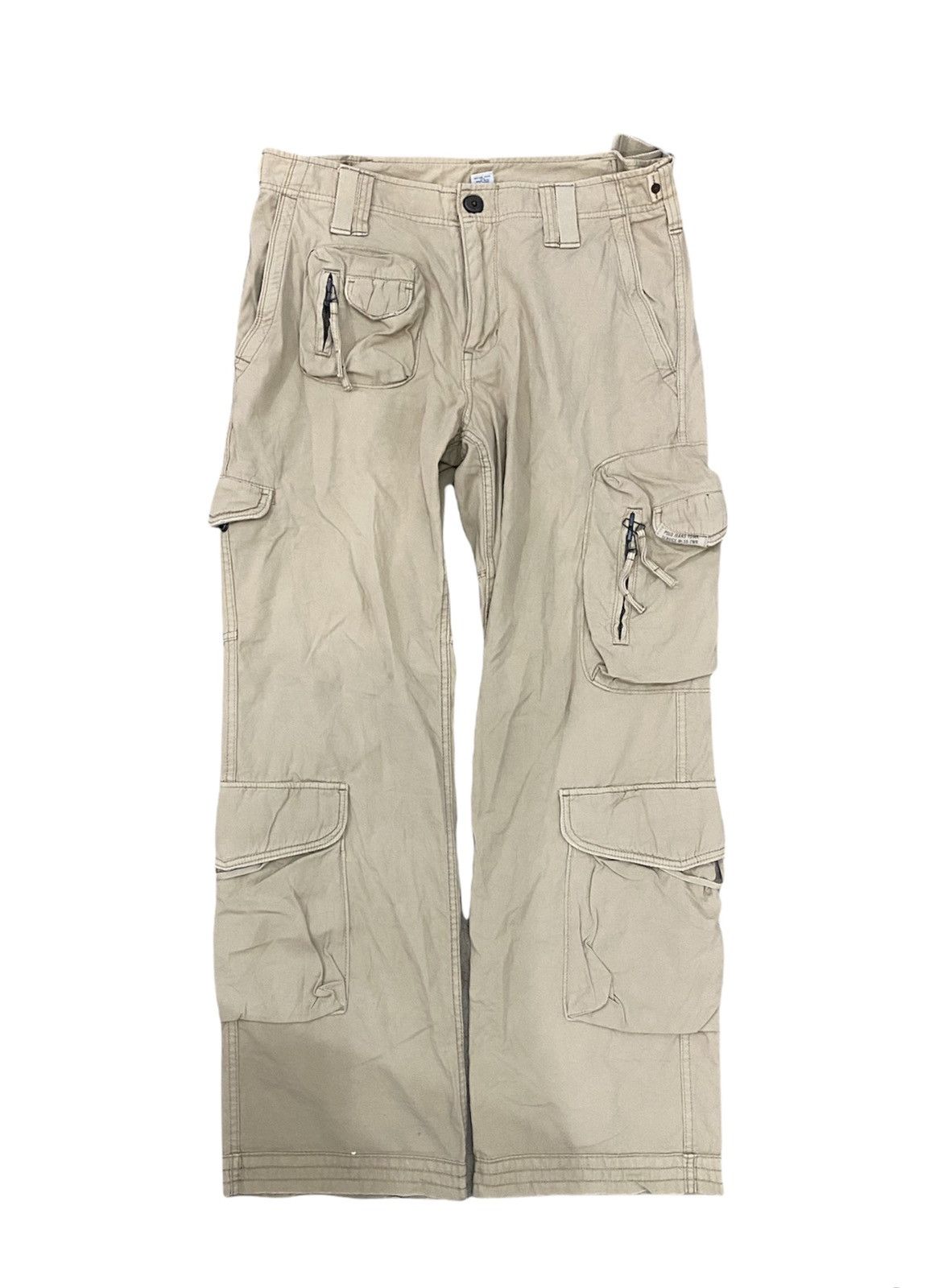 image of Polo Ralph Lauren x Ralph Lauren Rl 3D Pockets Cargos Pants in Cream, Men's (Size 33)