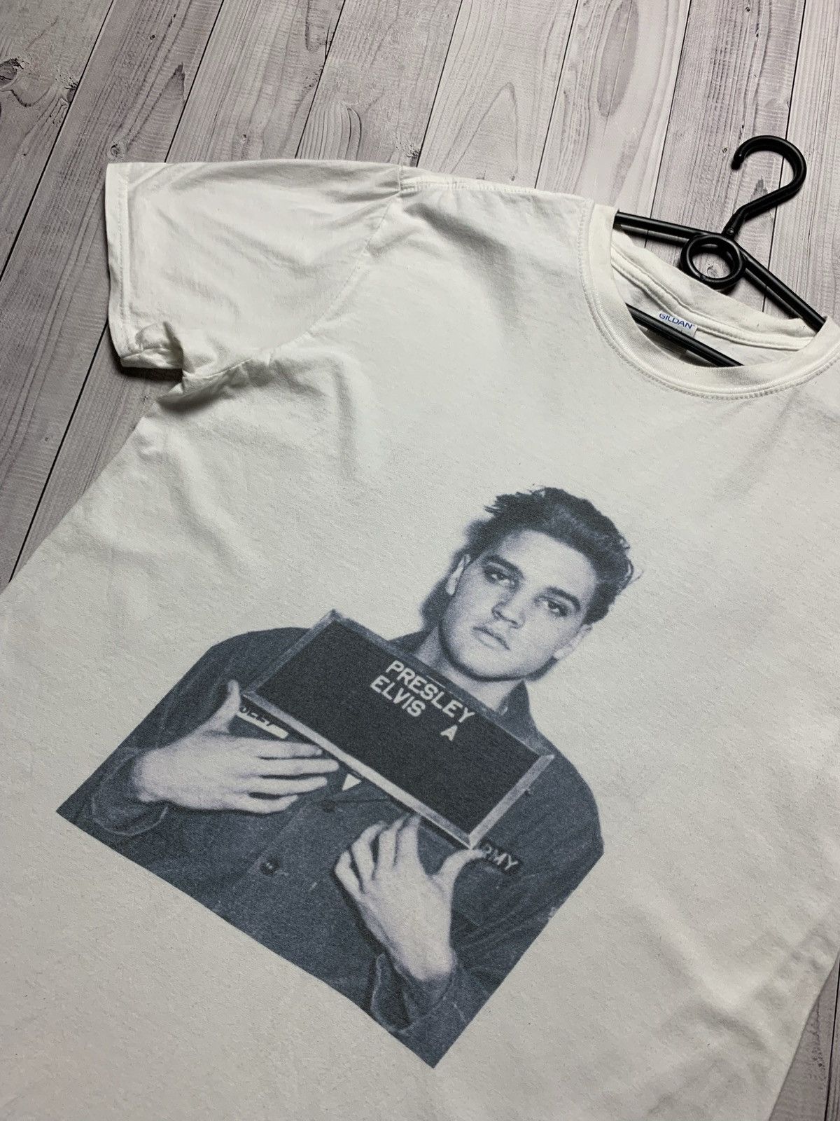Band Tees × Vintage Elvis Presley tee big logo size M/L Size US L / EU 52-54 / 3 - 2 Thumbnail