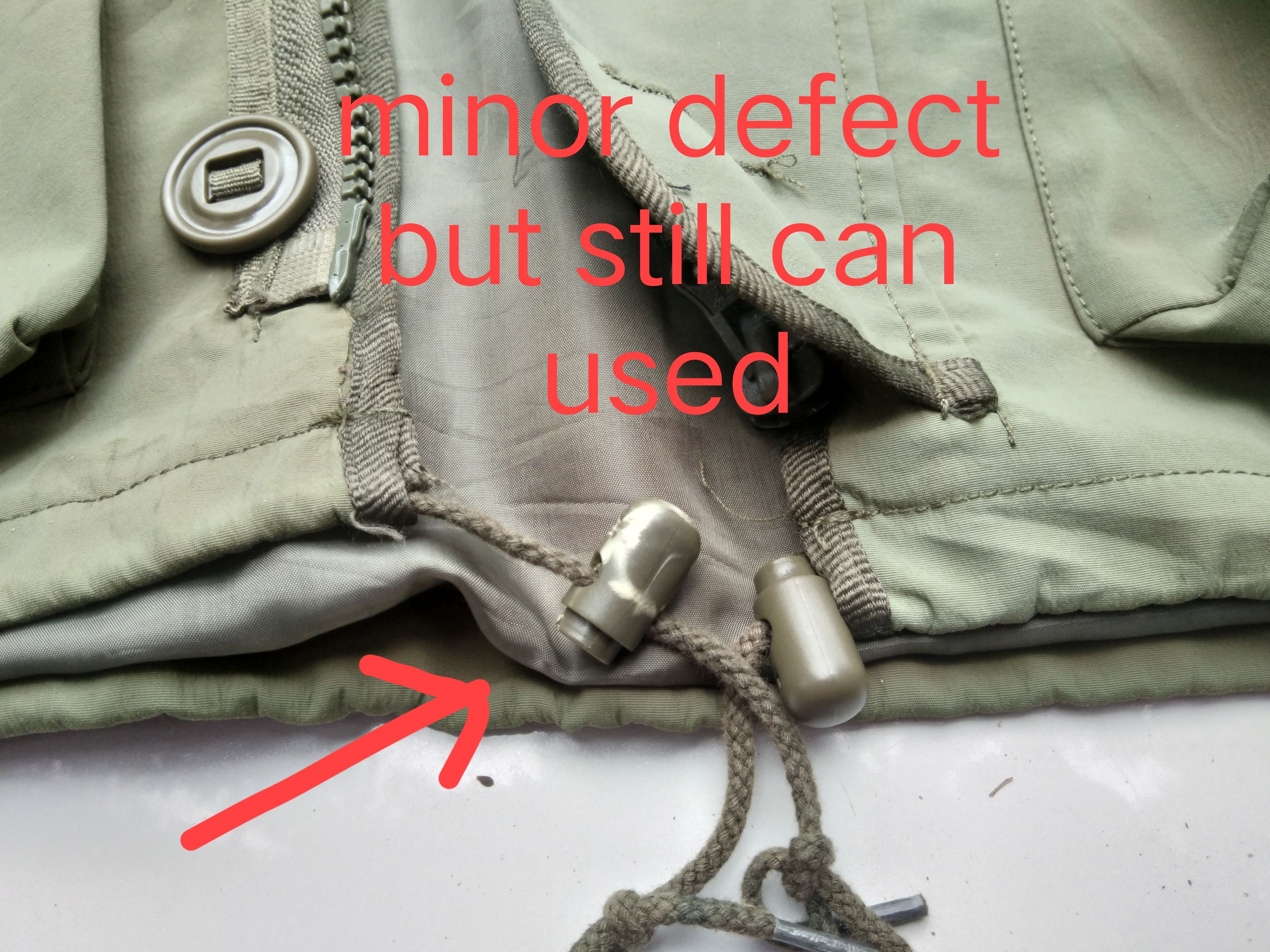 Other VINTAGE MILITARY FIELD PARKA JACKET Size US L / EU 52-54 / 3 - 15 Thumbnail