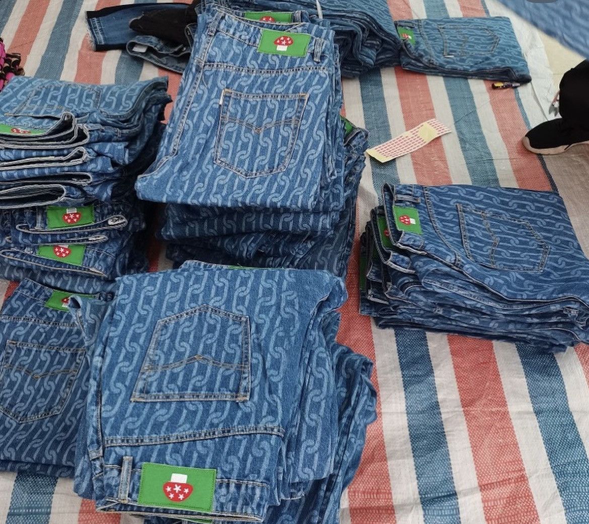 Japanese Brand × Stingwater Stingwater chain denim jeans Size US 34 / EU 50 - 7 Thumbnail