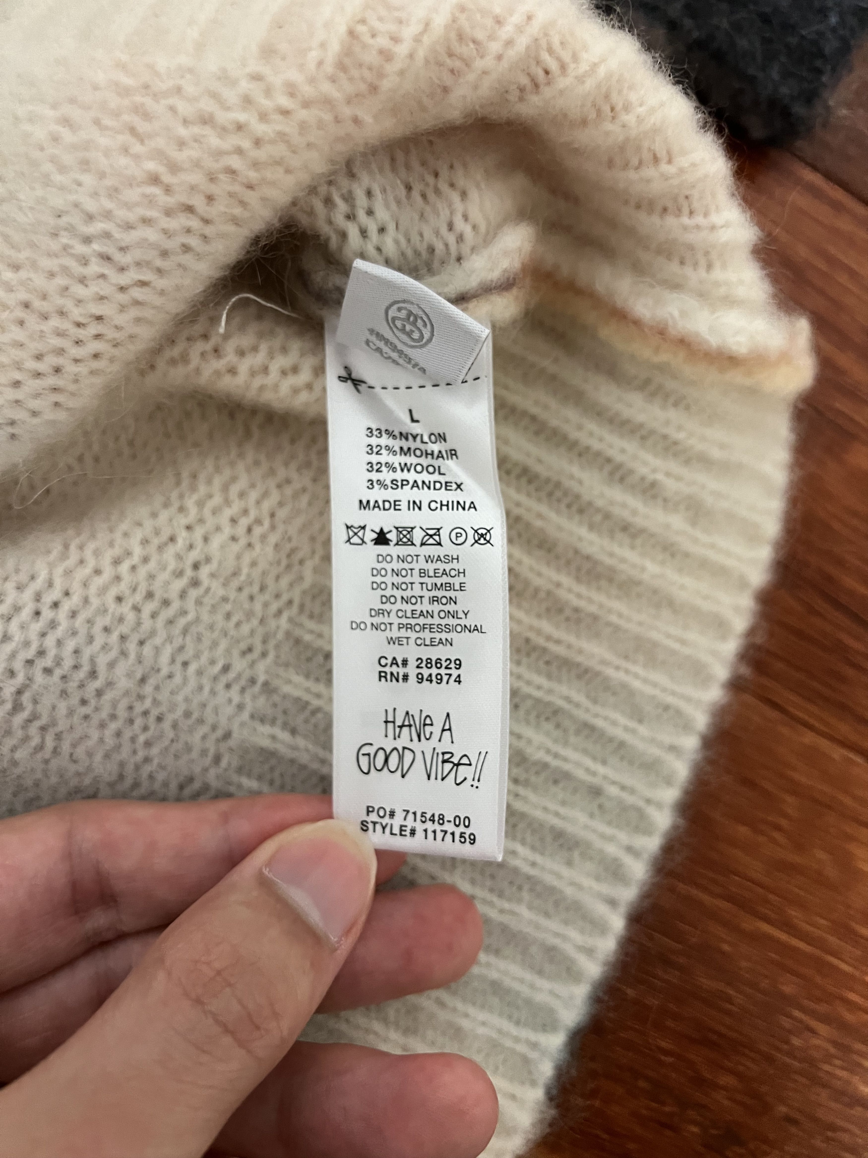 Stussy 💚 Stussy x Goldie Wool Blend Sweater Large NEW Size US L / EU 52-54 / 3 - 10 Thumbnail