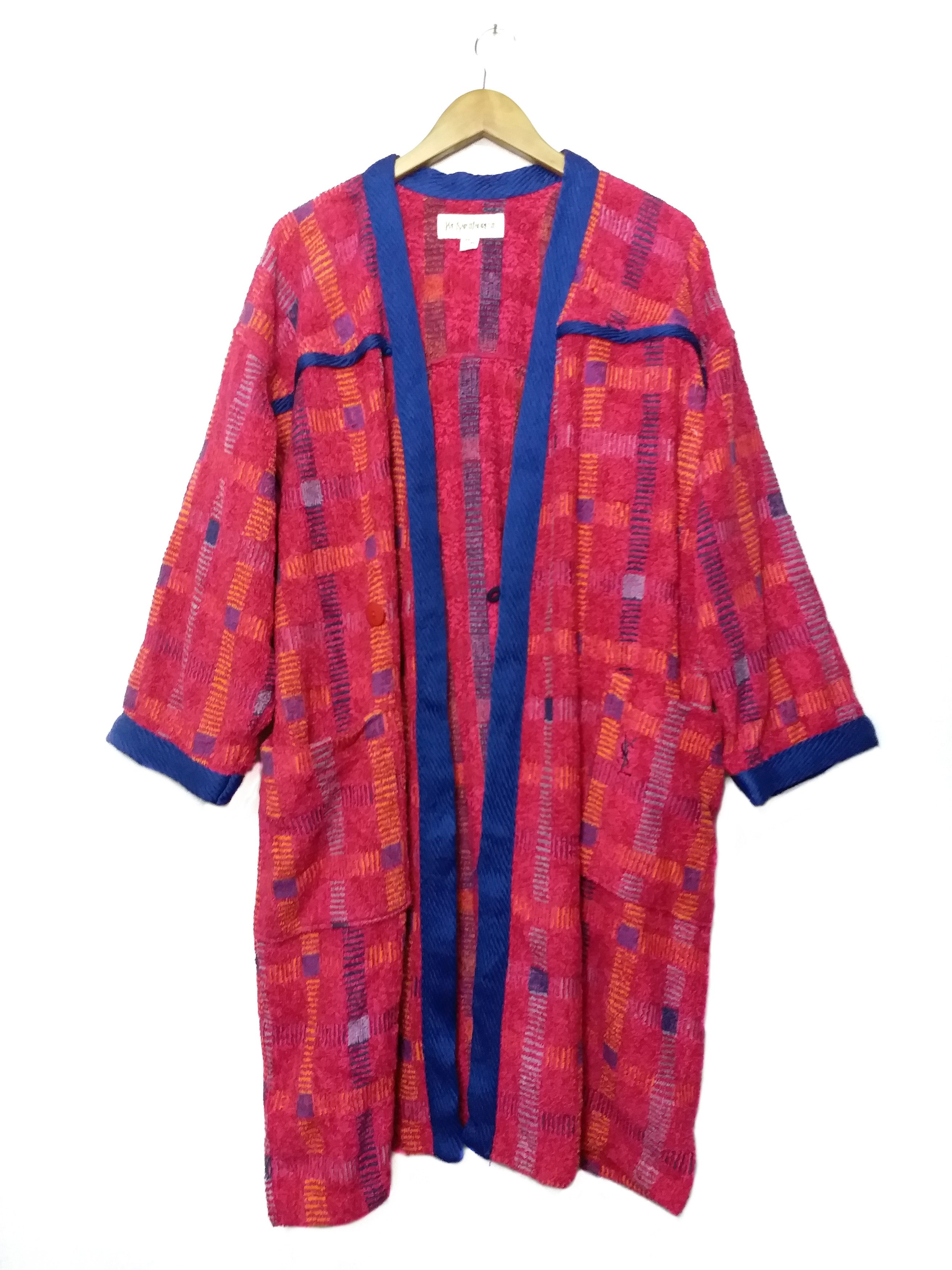 Yves Saint Laurent 😱FINAL DROP DELETE💥YSL Luxury Bathrobe Neon Colour Sz L Size US M / EU 48-50 / 2 - 1 Thumbnail