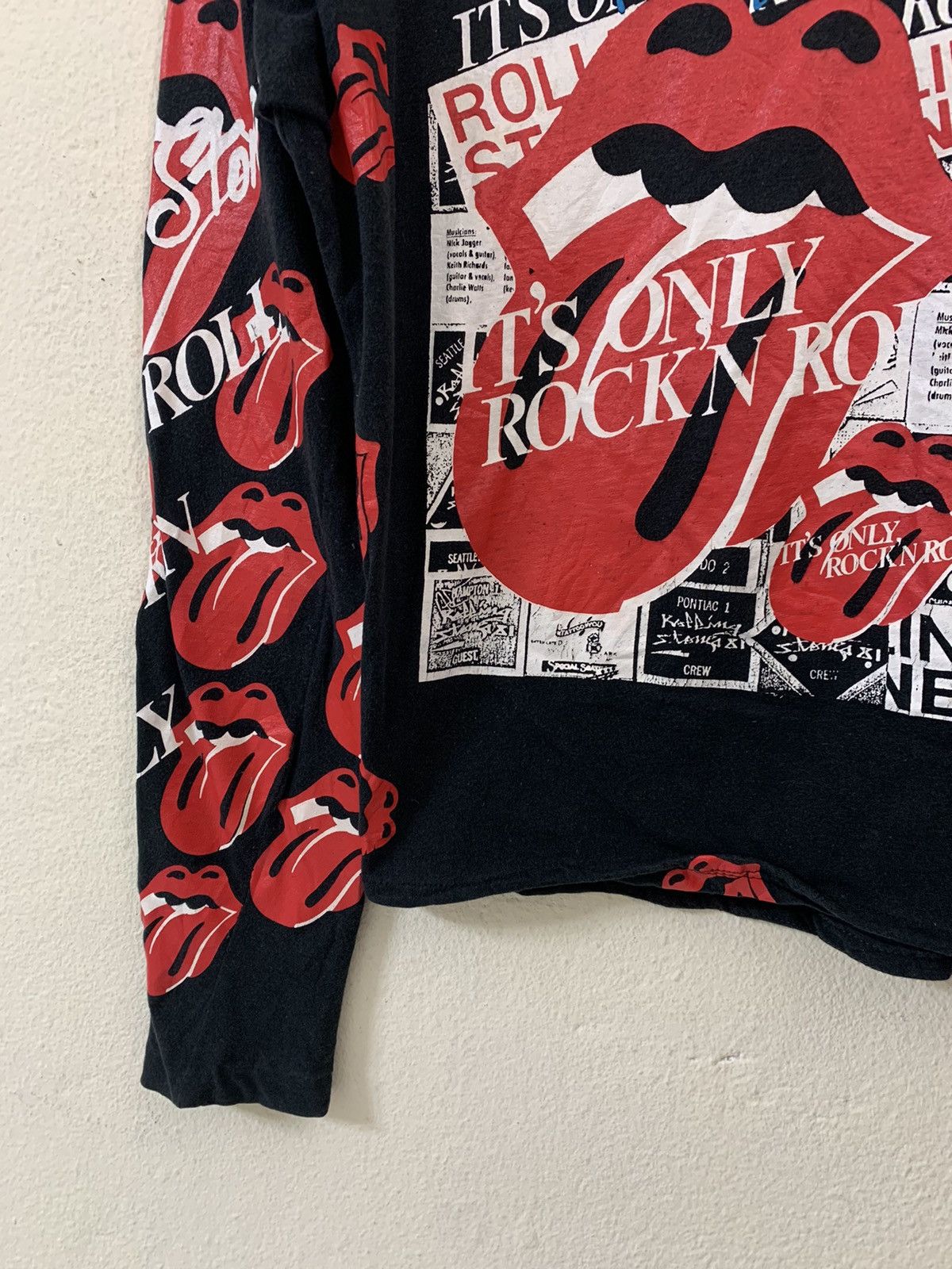 The Rolling Stones Devil The Rolling Stones Women Long Sleeve Tee Size ONE SIZE - 3 Thumbnail