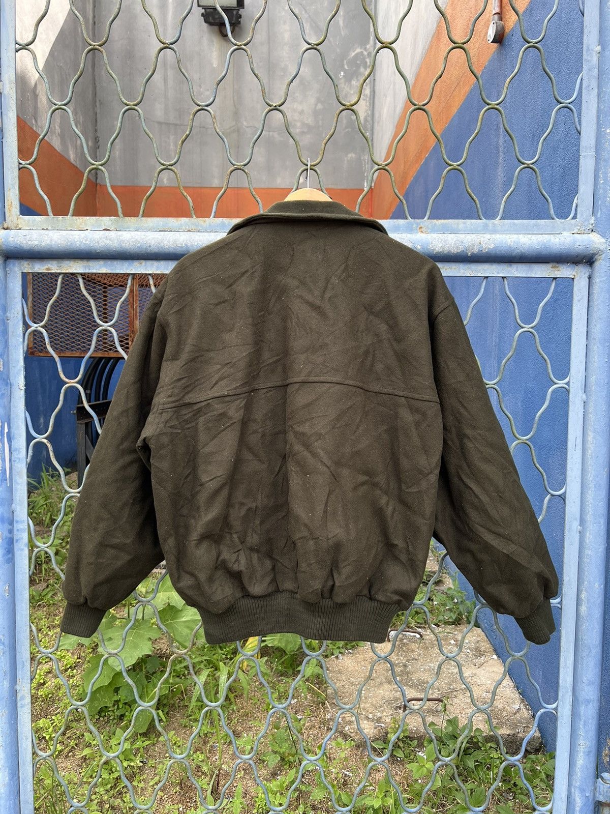 Japanese Brand × Vintage Vintage Riverson Wool Bomber Jacket Size US XL / EU 56 / 4 - 2 Thumbnail