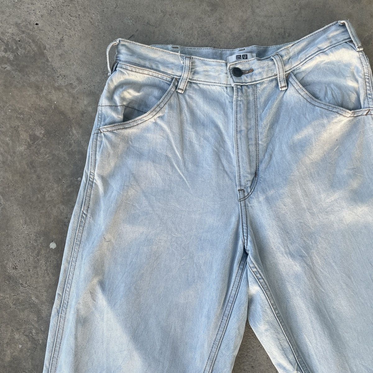 Japanese Brand Vintage Japanese Jeans W31x27.5 Japanese Denim Pants Size US 31 - 4 Thumbnail
