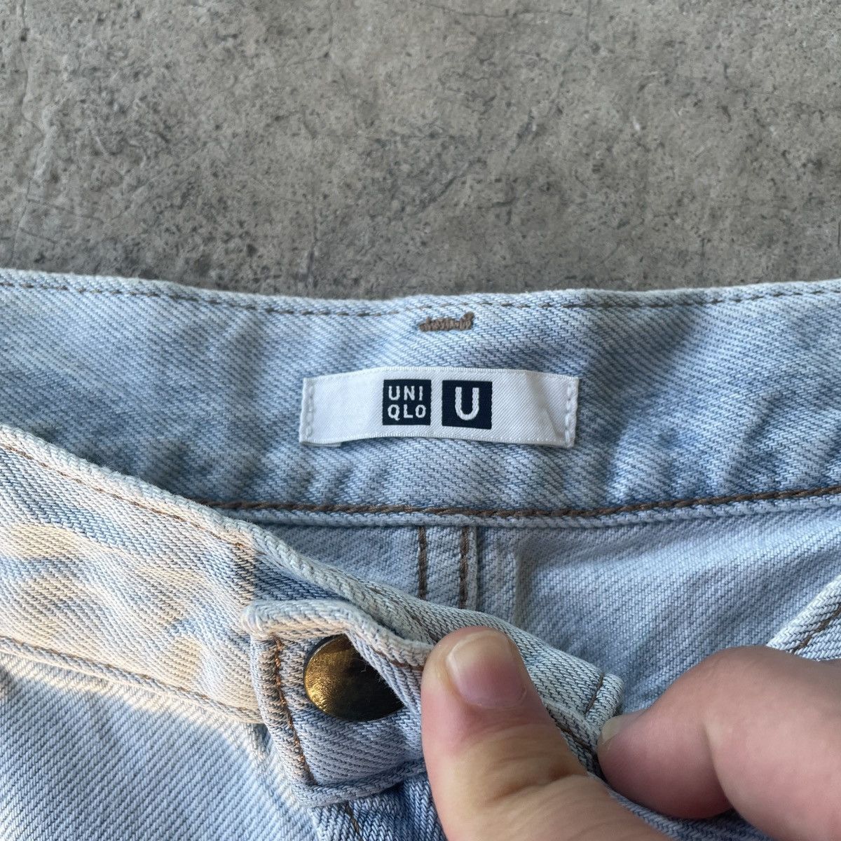 Japanese Brand Vintage Japanese Jeans W31x27.5 Japanese Denim Pants Size US 31 - 6 Thumbnail