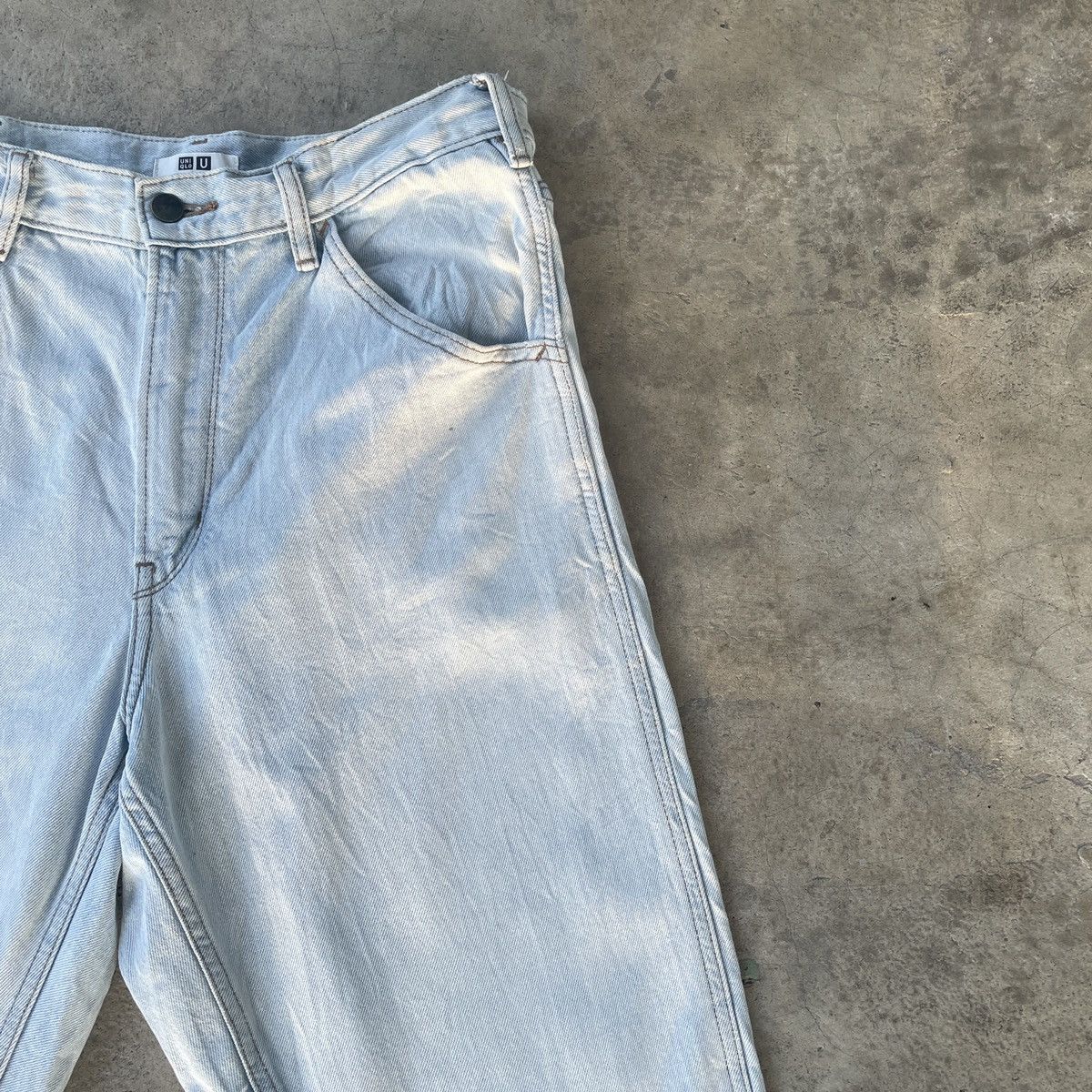Japanese Brand Vintage Japanese Jeans W31x27.5 Japanese Denim Pants Size US 31 - 3 Thumbnail