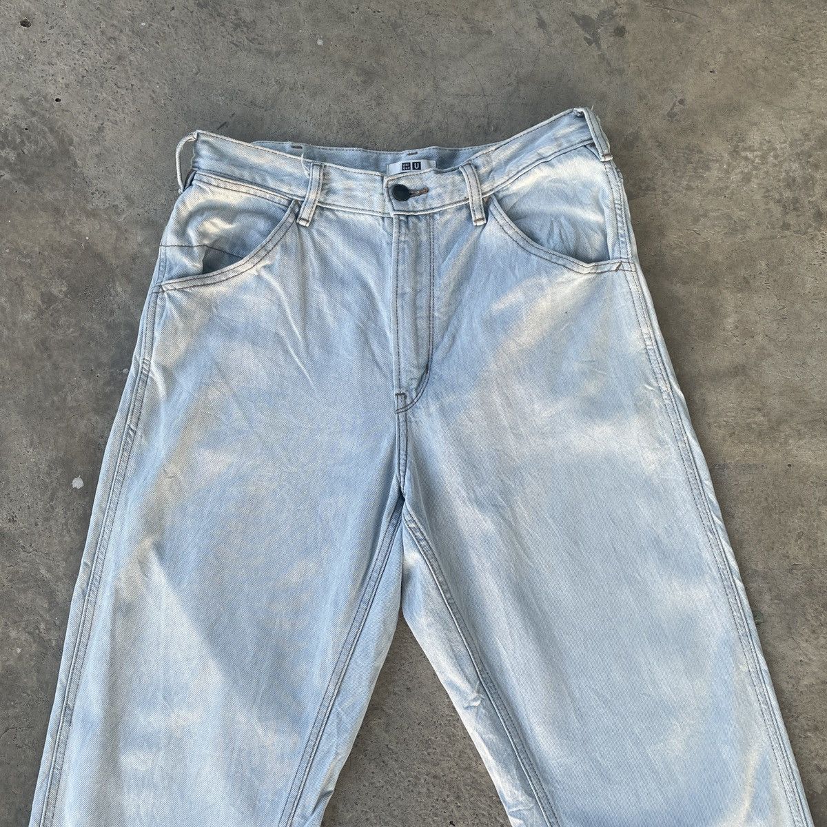 Japanese Brand Vintage Japanese Jeans W31x27.5 Japanese Denim Pants Size US 31 - 2 Thumbnail