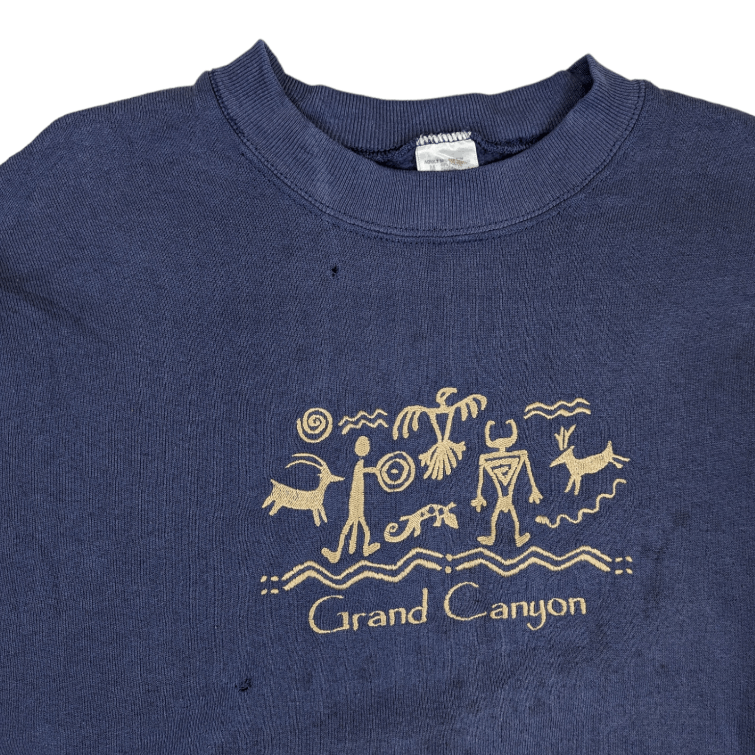 Fruit Of The Loom × Vintage Vintage 2000's FOTL Grand Canyon Jumper Sweatshirt Size US M / EU 48-50 / 2 - 6 Thumbnail