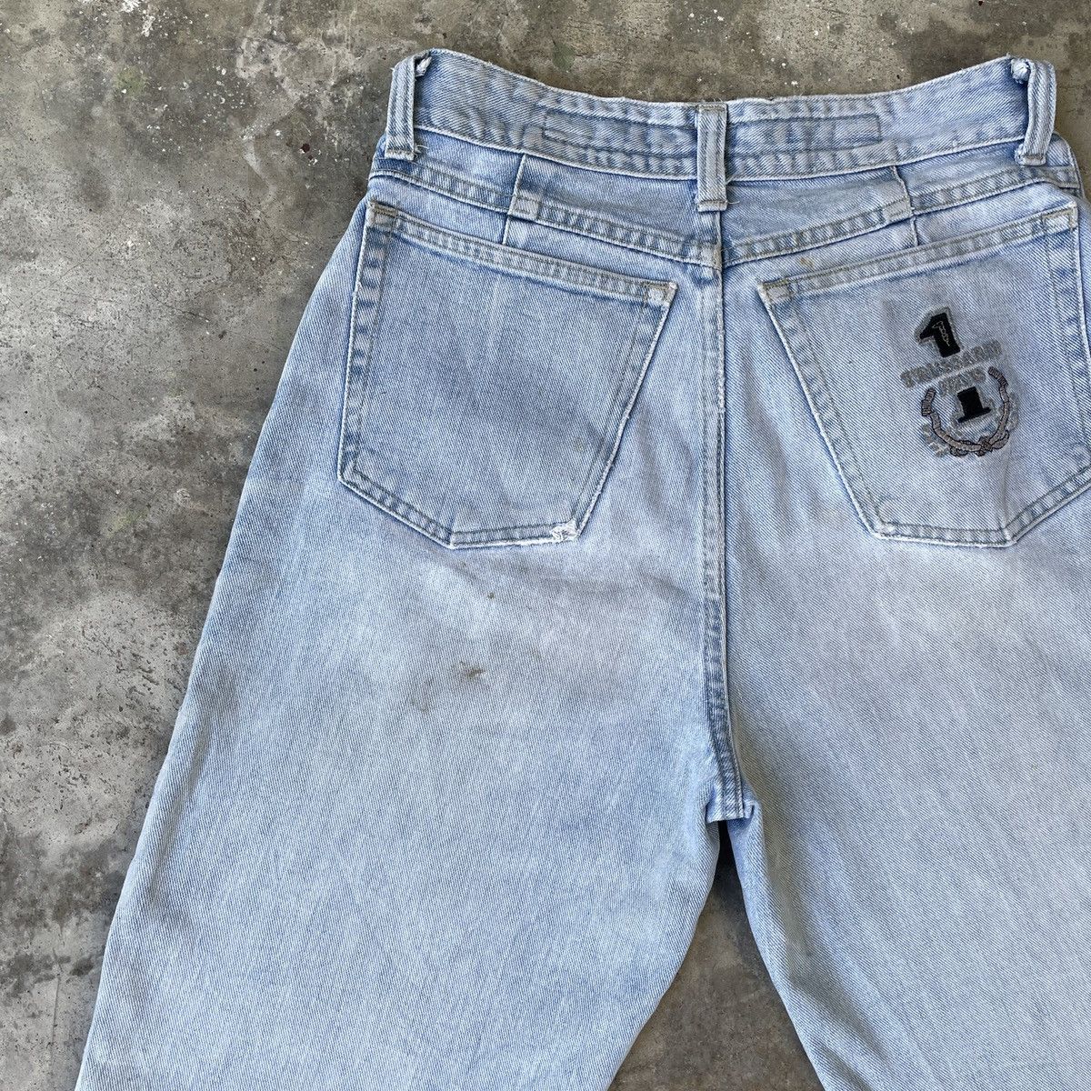 Trussardi Vintage Trussardi Jeans 28x30.5 Trussardi Denim Pants Size US 28 / EU 44 - 11 Thumbnail