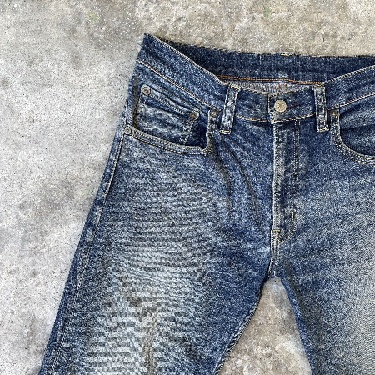 Japanese Brand Japanese Vintage Jeans 29x29.5 Japanese Vintage Denim Pants Size US 29 - 3 Thumbnail