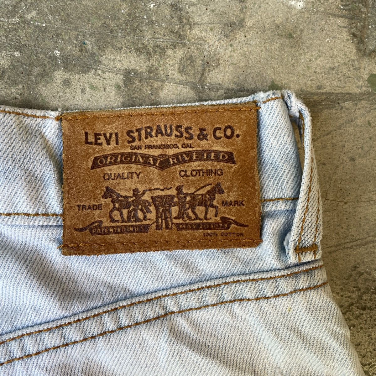 Faded Glory × Levi's × Vintage Vintage Levi’s Jeans W28x30 Levi’s Faded Denim Pants Size US 28 / EU 44 - 11 Thumbnail