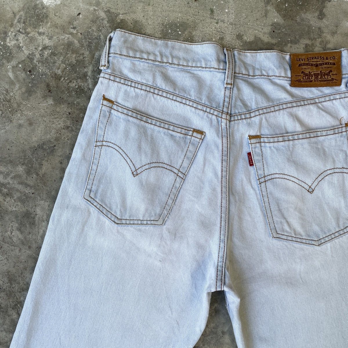 Faded Glory × Levi's × Vintage Vintage Levi’s Jeans W28x30 Levi’s Faded Denim Pants Size US 28 / EU 44 - 9 Thumbnail