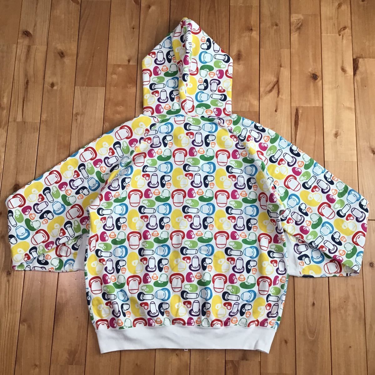 Bape Nigo BAPE Milo multi camo full zip hoodie a bathing ape NIGO Grailed
