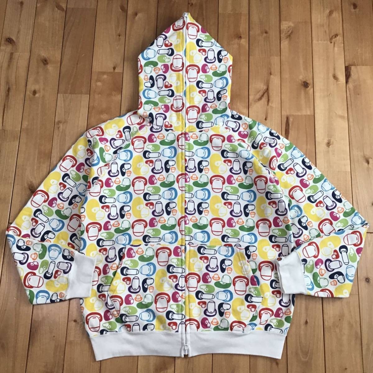 Bape rainbow camo hoodie sale