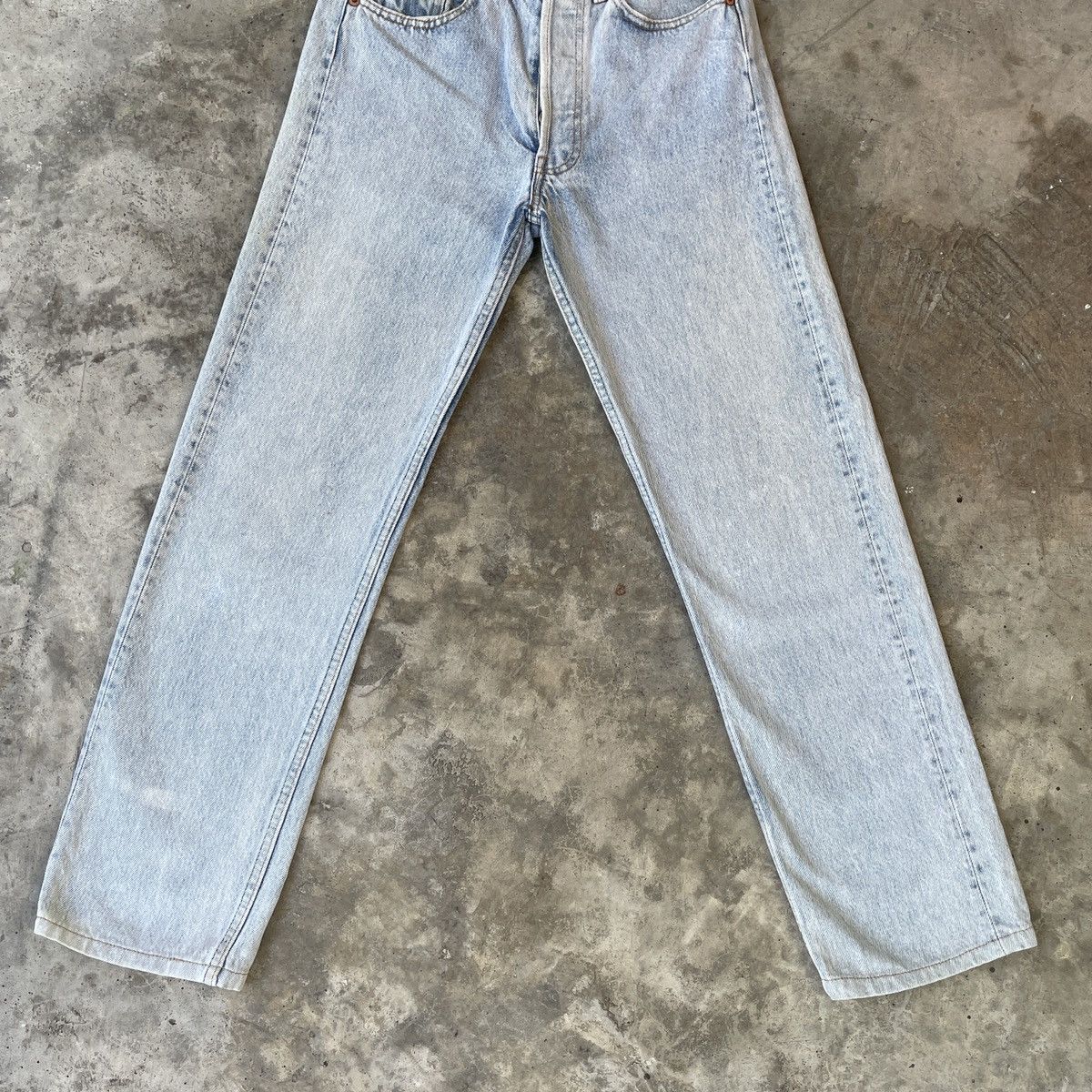 Levi's Vintage Clothing Vintage Levi’s 501 Jeans USA Wash Faded Denim Pants W27x28 Size US 27 - 5 Thumbnail