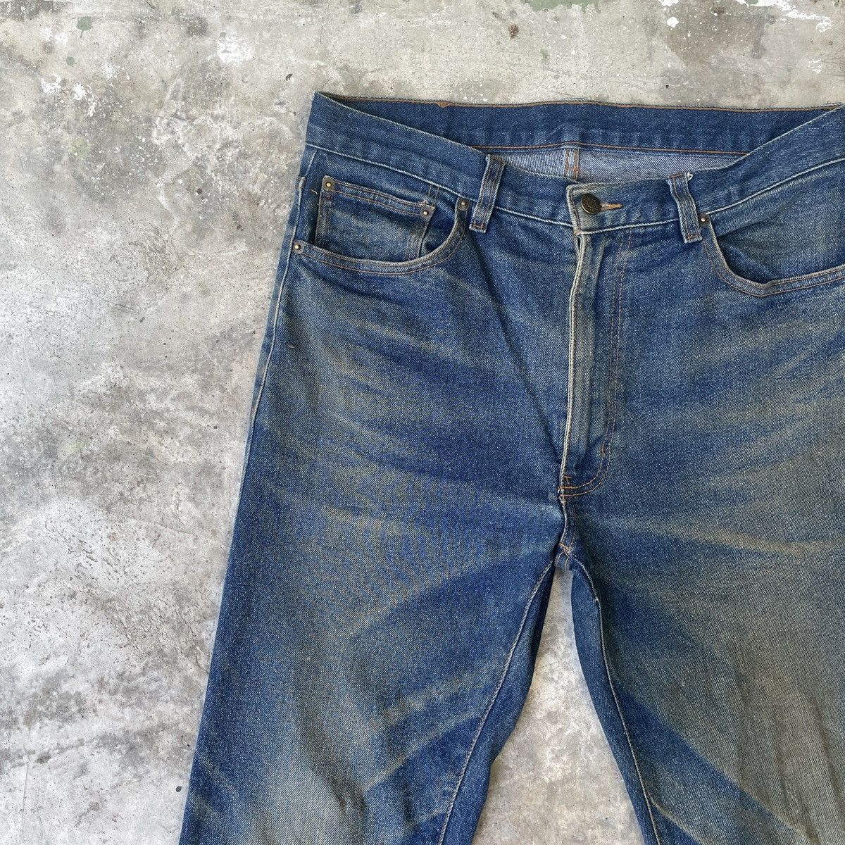 Japanese Brand Vintage OSJ Jeans Vintage OSJ Denim Pants W31 Size US 31 - 3 Thumbnail