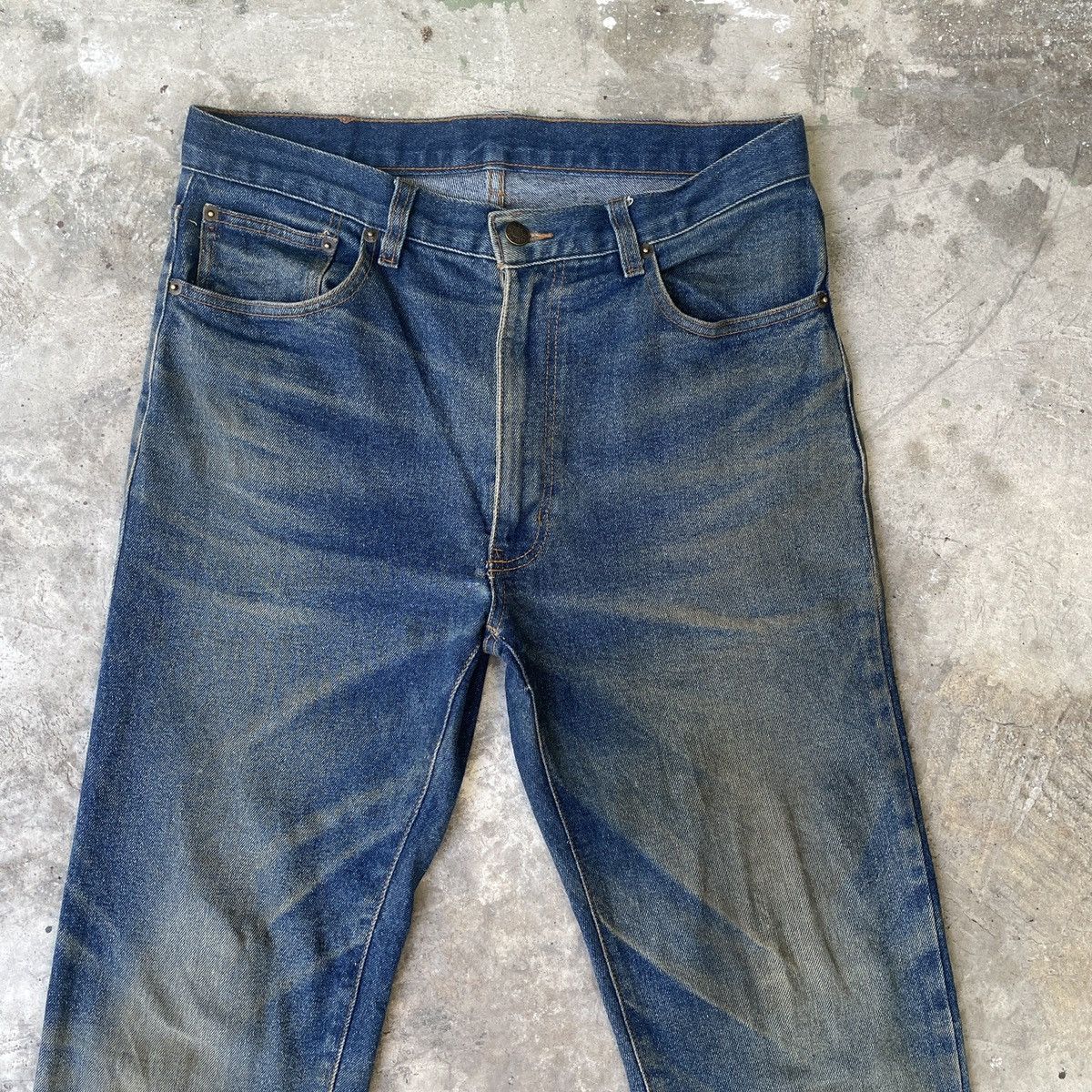Japanese Brand Vintage OSJ Jeans Vintage OSJ Denim Pants W31 Size US 31 - 2 Thumbnail