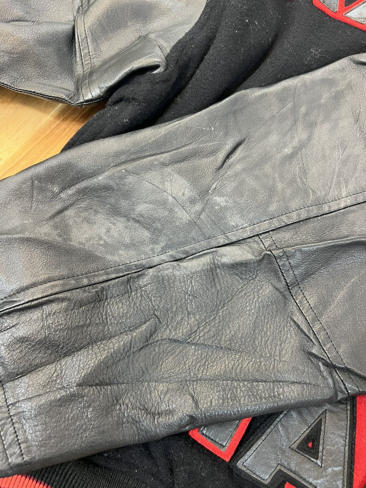 Yohji Yamamoto Vintage Kansai Man Yutaka Nishimura Varsity Jacket Size US L / EU 52-54 / 3 - 7 Thumbnail