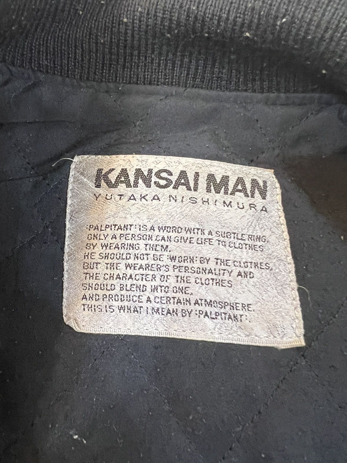 Vintage Kansai Man Yutaka Nishimura Varsity Jacket