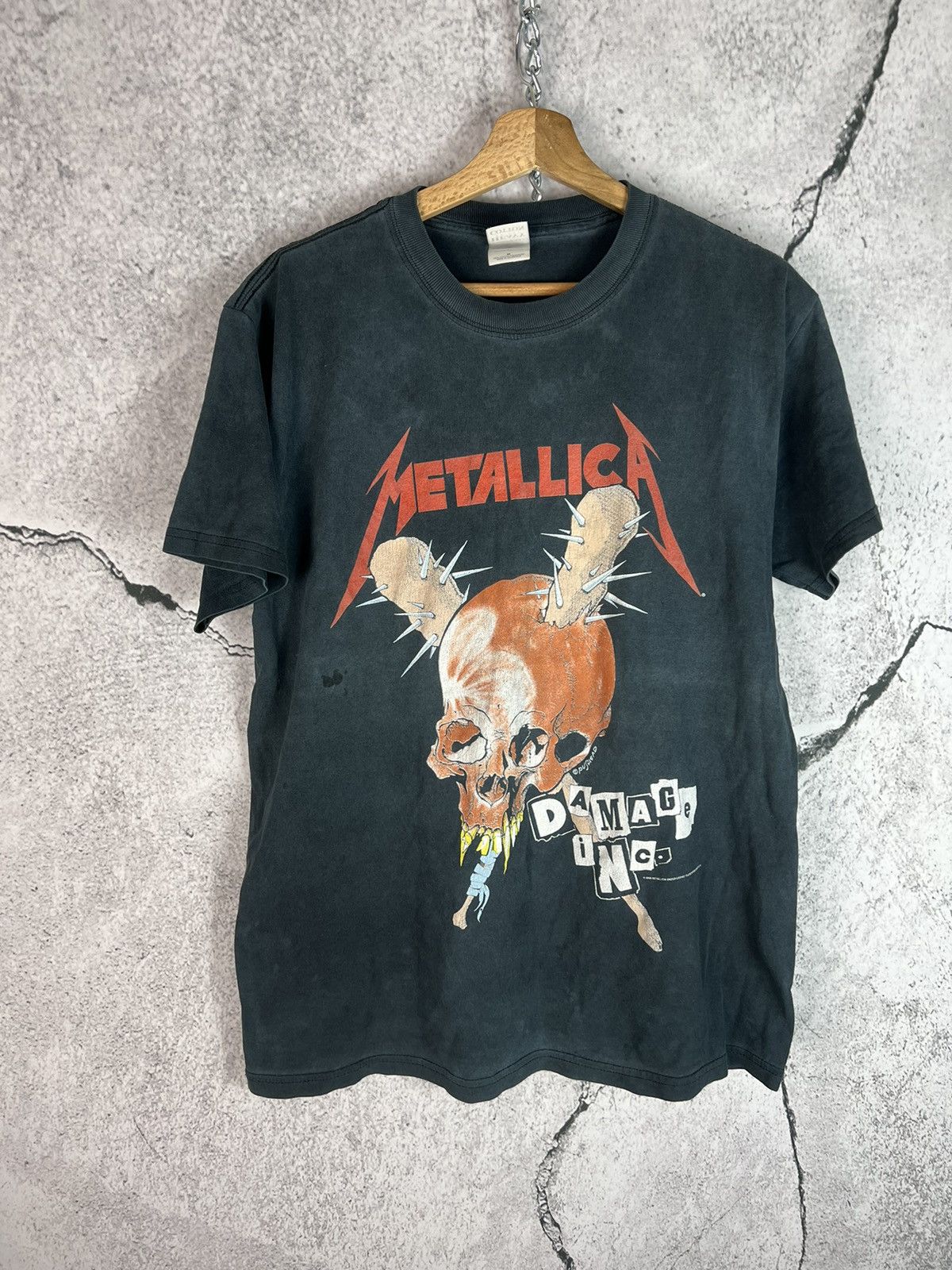 Metallica Vintage 00s Metallica Shirt Damage Inc Pushhead XL Size US M / EU 48-50 / 2 - 1 Thumbnail
