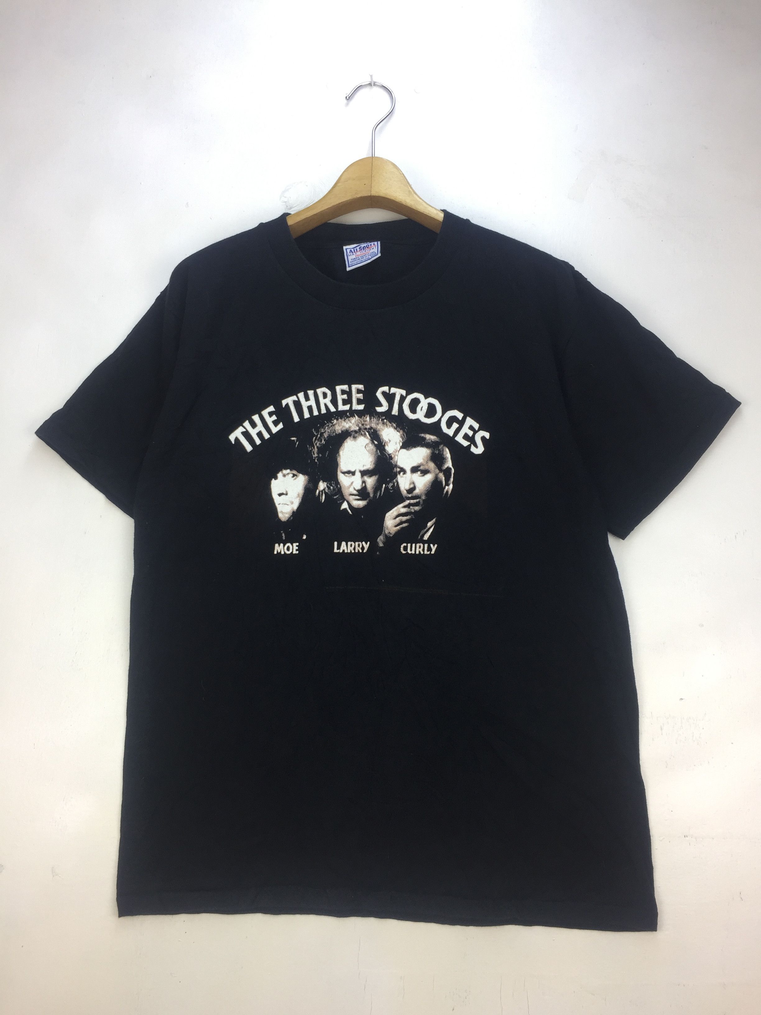 Other VINTAGE THE THREE STOOGES MOVIE PROMO SHIRT Size US M / EU 48-50 / 2 - 1 Thumbnail