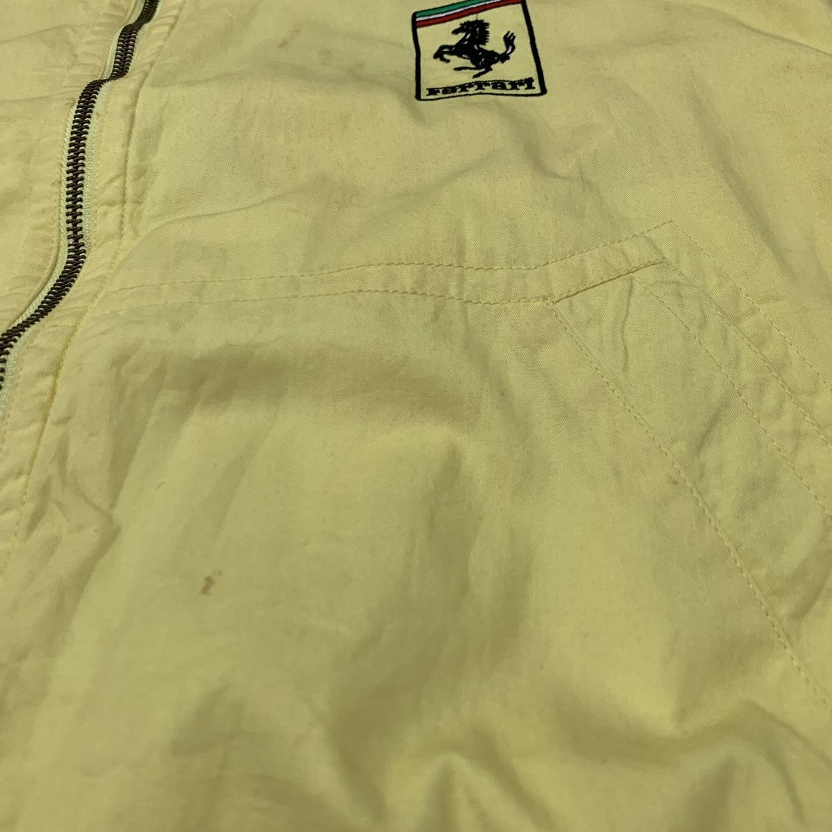 Ferrari 🔥Vintage Ferrari Agip Formula One Racing Team Jacket Size US S / EU 44-46 / 1 - 12 Thumbnail