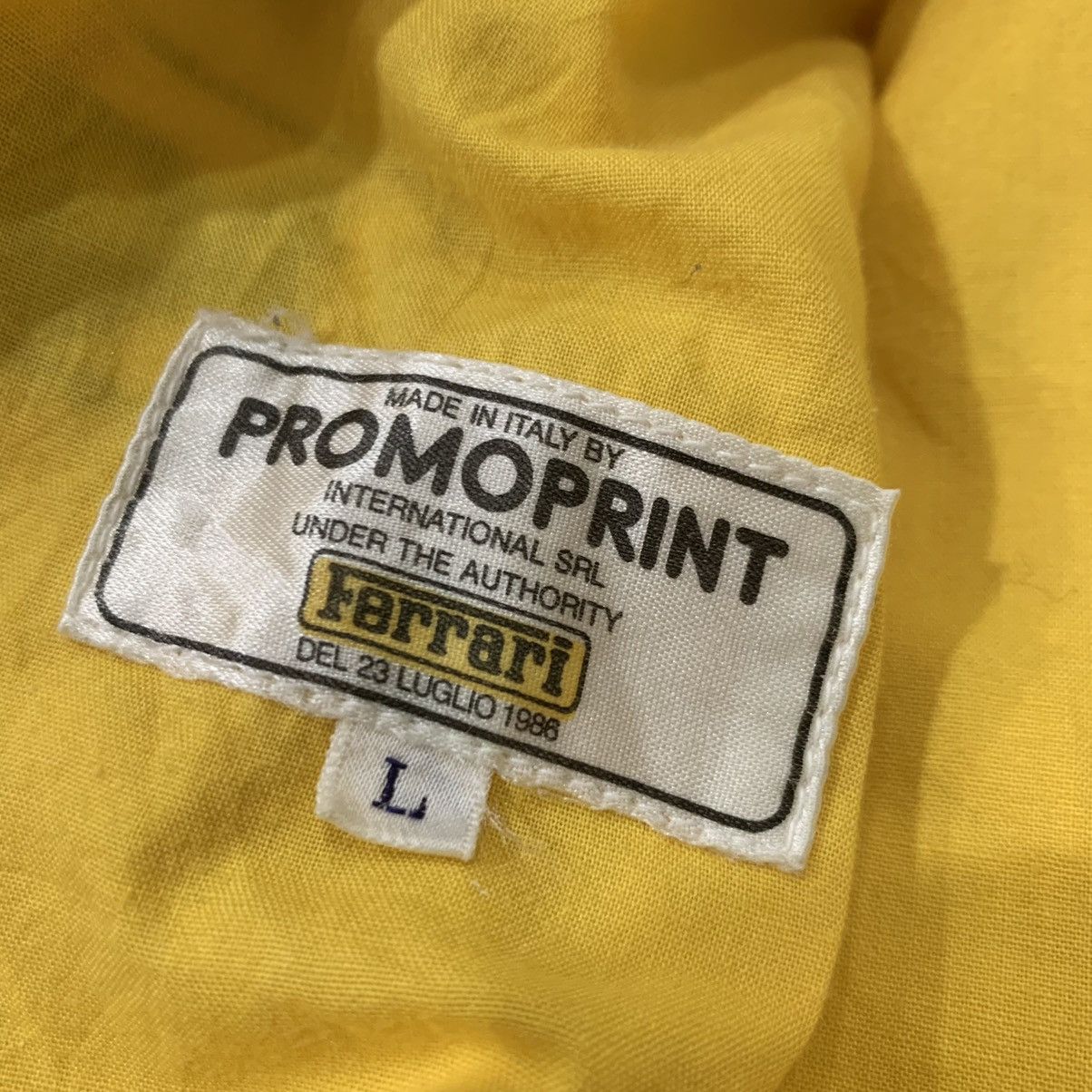 Ferrari 🔥Vintage Ferrari Agip Formula One Racing Team Jacket Size US S / EU 44-46 / 1 - 16 Thumbnail