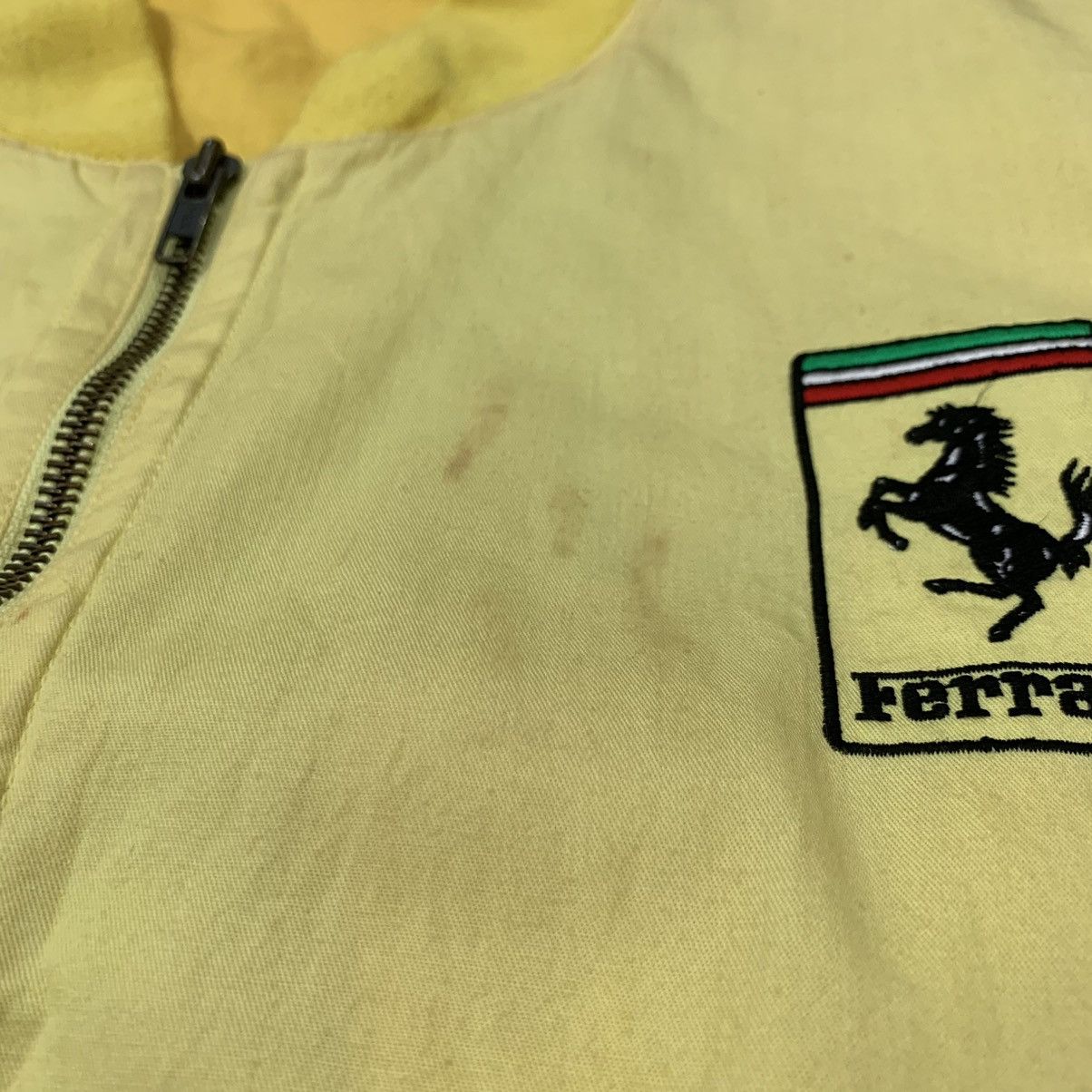 Ferrari 🔥Vintage Ferrari Agip Formula One Racing Team Jacket Size US S / EU 44-46 / 1 - 11 Thumbnail