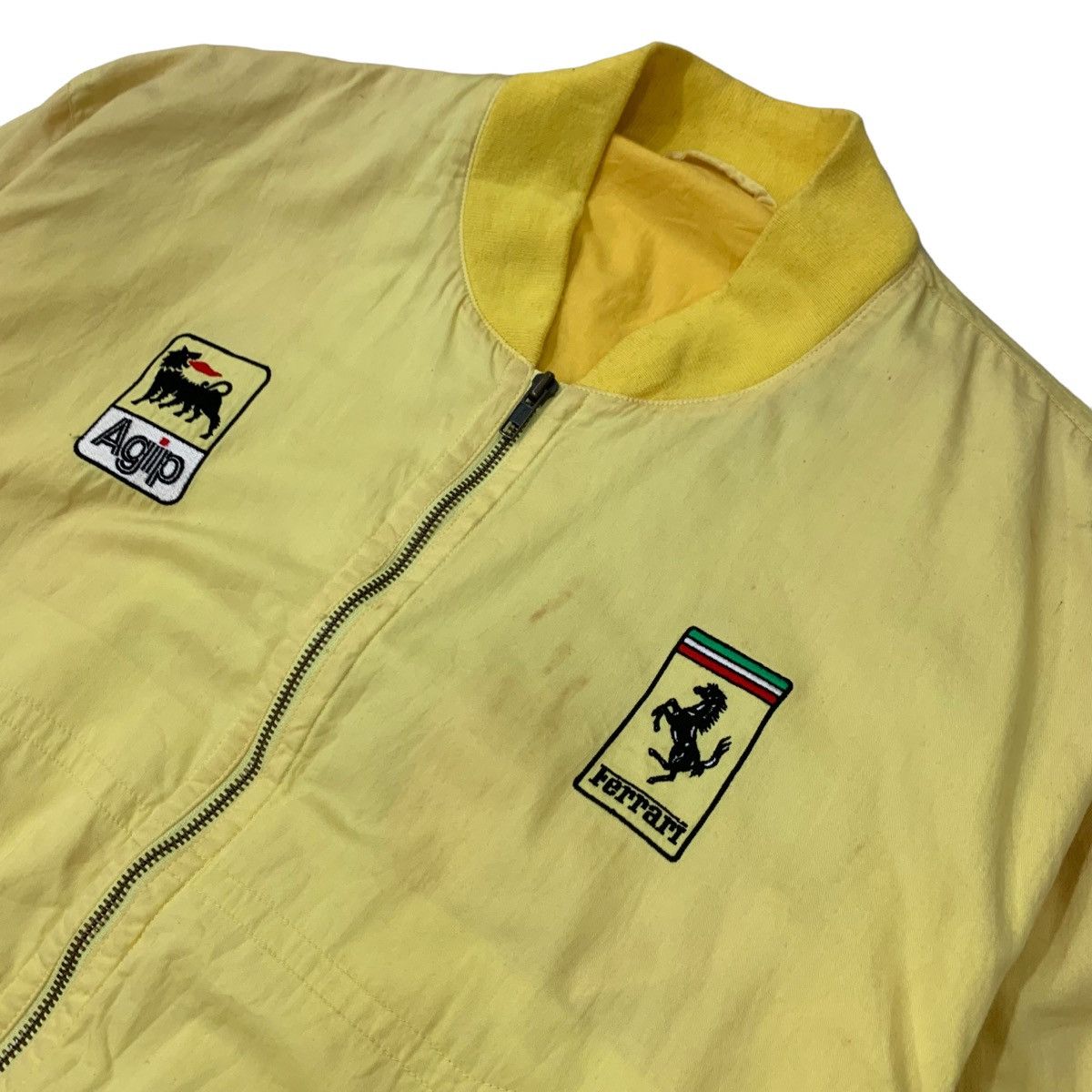 Ferrari 🔥Vintage Ferrari Agip Formula One Racing Team Jacket Size US S / EU 44-46 / 1 - 6 Thumbnail