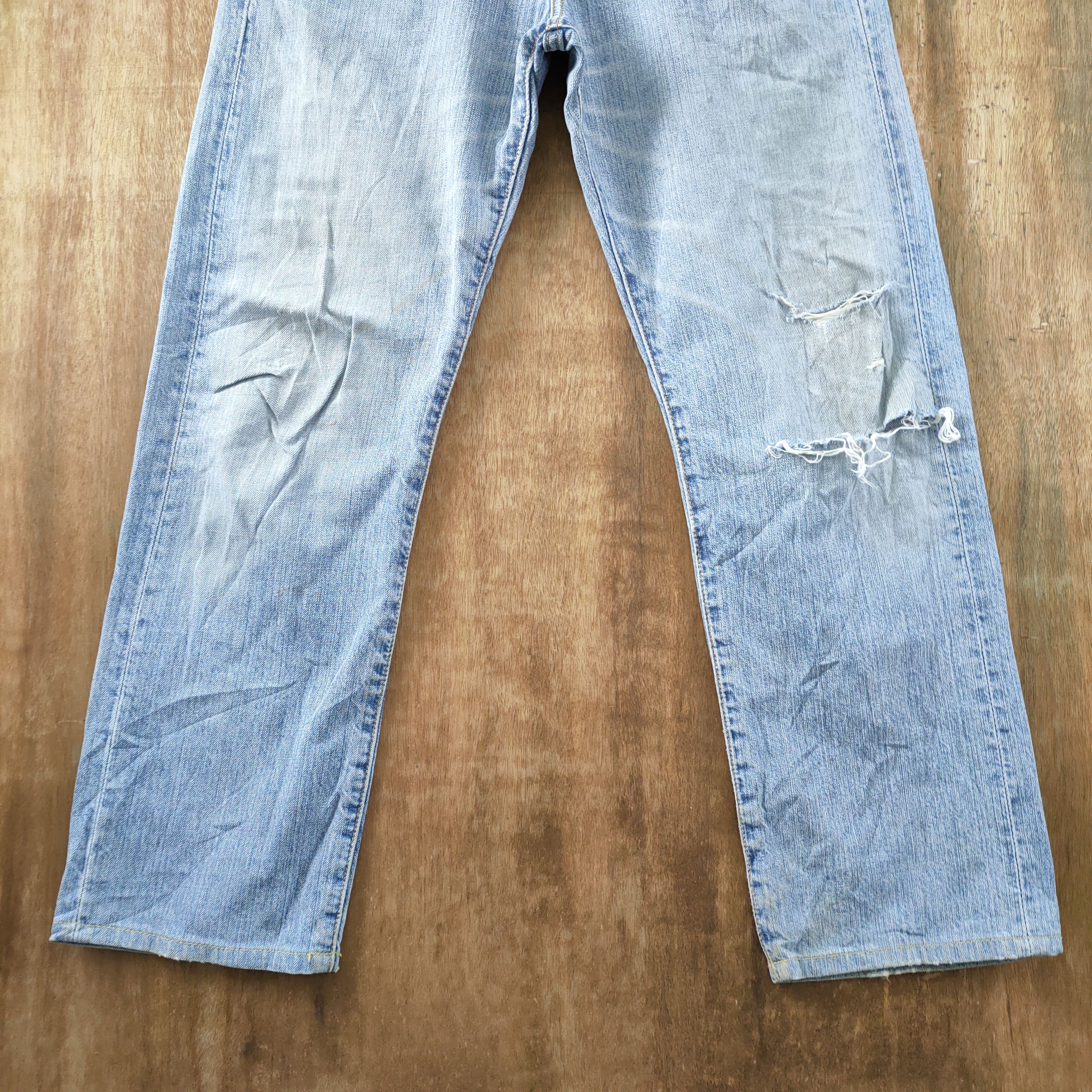 Jean × Levi's × Vintage VINTAGE LEVI'S 501 BUTTON FLY BLUE JEANS PANTS Size US 29 - 3 Thumbnail