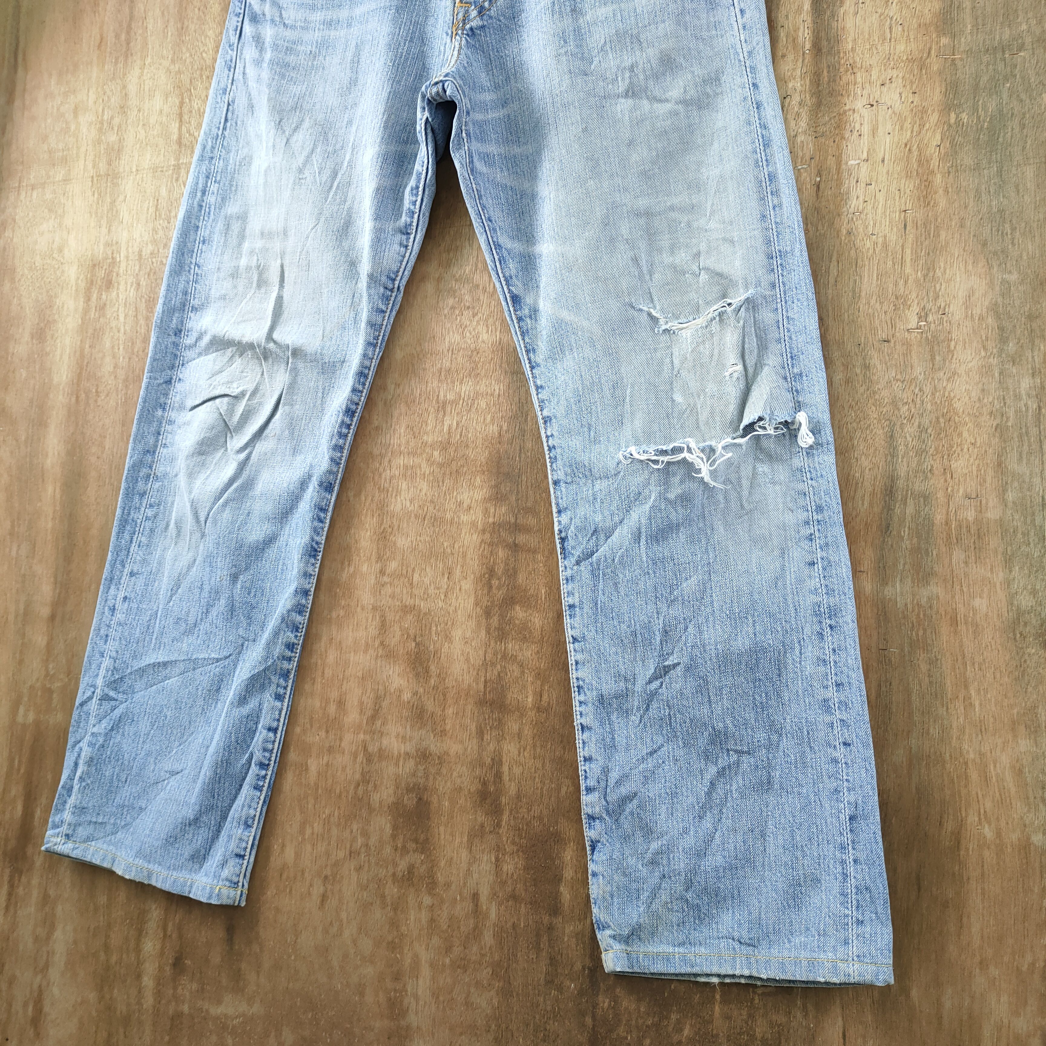 Jean × Levi's × Vintage VINTAGE LEVI'S 501 BUTTON FLY BLUE JEANS PANTS Size US 29 - 4 Thumbnail