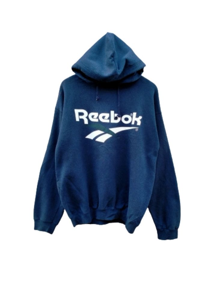 Reebok Vintage 90's REEBOK Spellout Hoodies Size US L / EU 52-54 / 3 - 1 Thumbnail