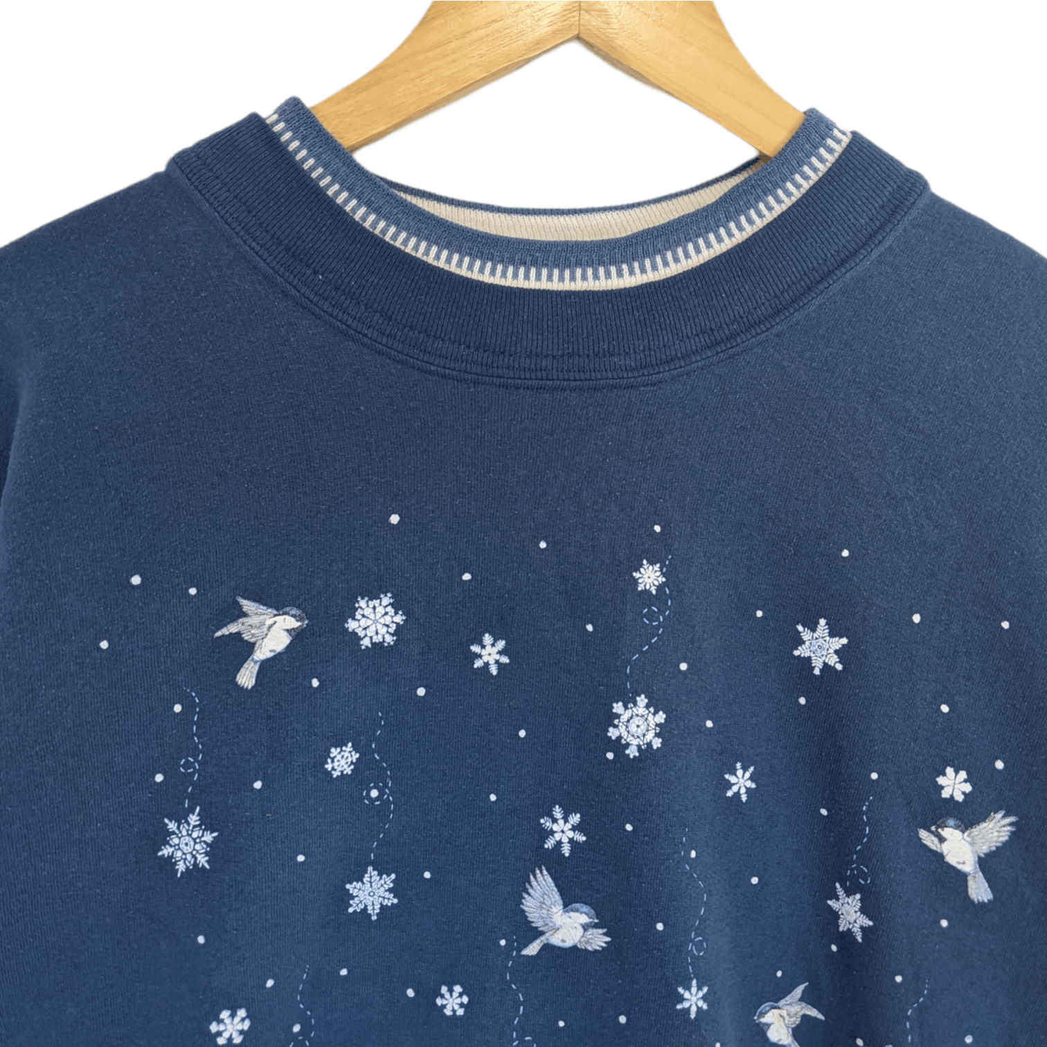 American Apparel 2000's MORNING SUN Christmas Snowman New Year Eve Sweatshirt Size XL / US 12-14 / IT 48-50 - 4 Thumbnail
