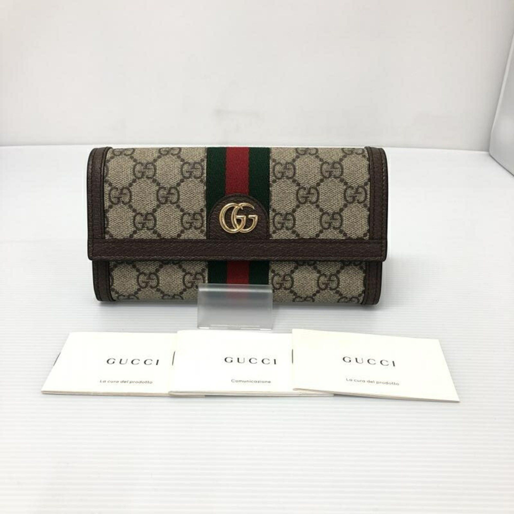 Gucci Gucci 523153/525040 Offdia GG Continental Wallet Bifold Long ...