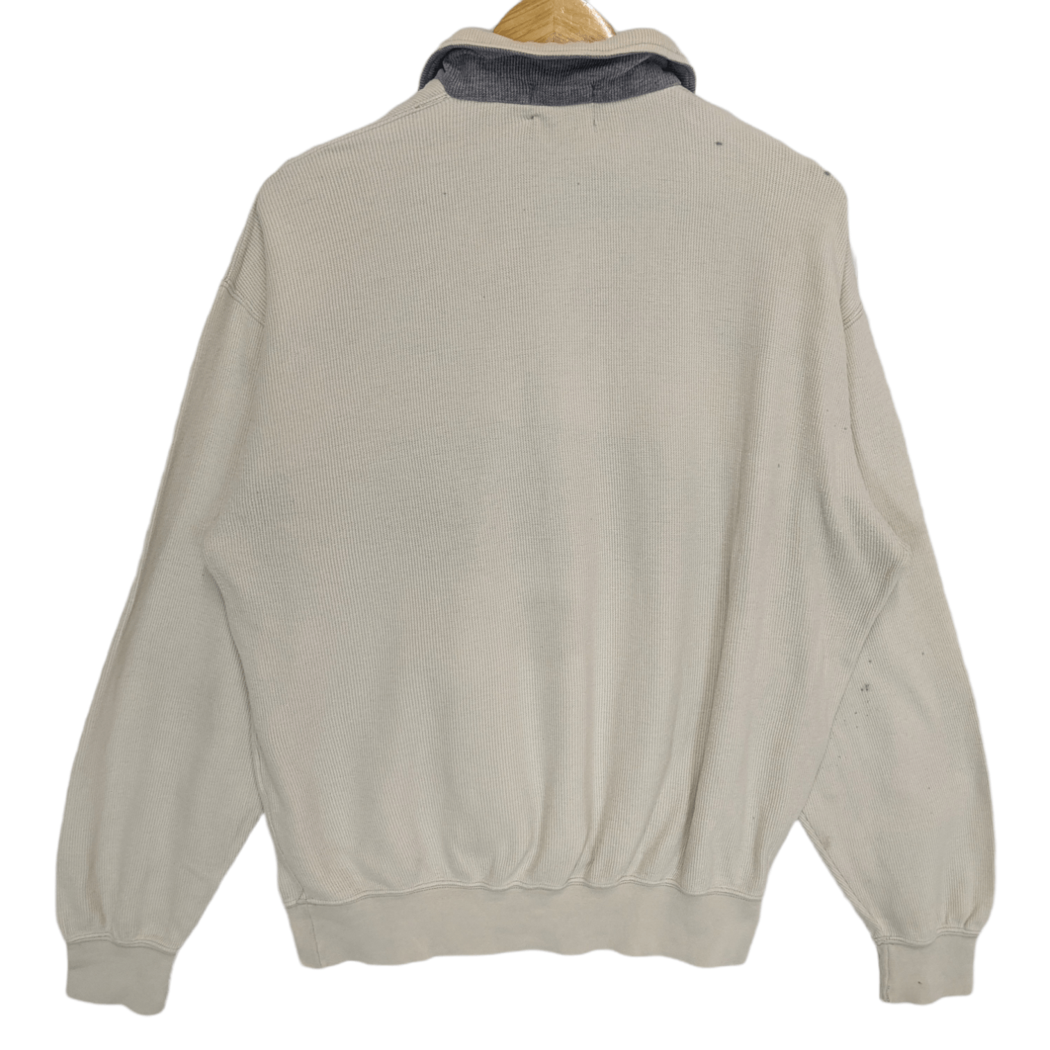 Japanese Brand × Mr. Junko MR JUNKO Koshino Multicolor Polo Jumper Sweatshirt Size US L / EU 52-54 / 3 - 6 Thumbnail