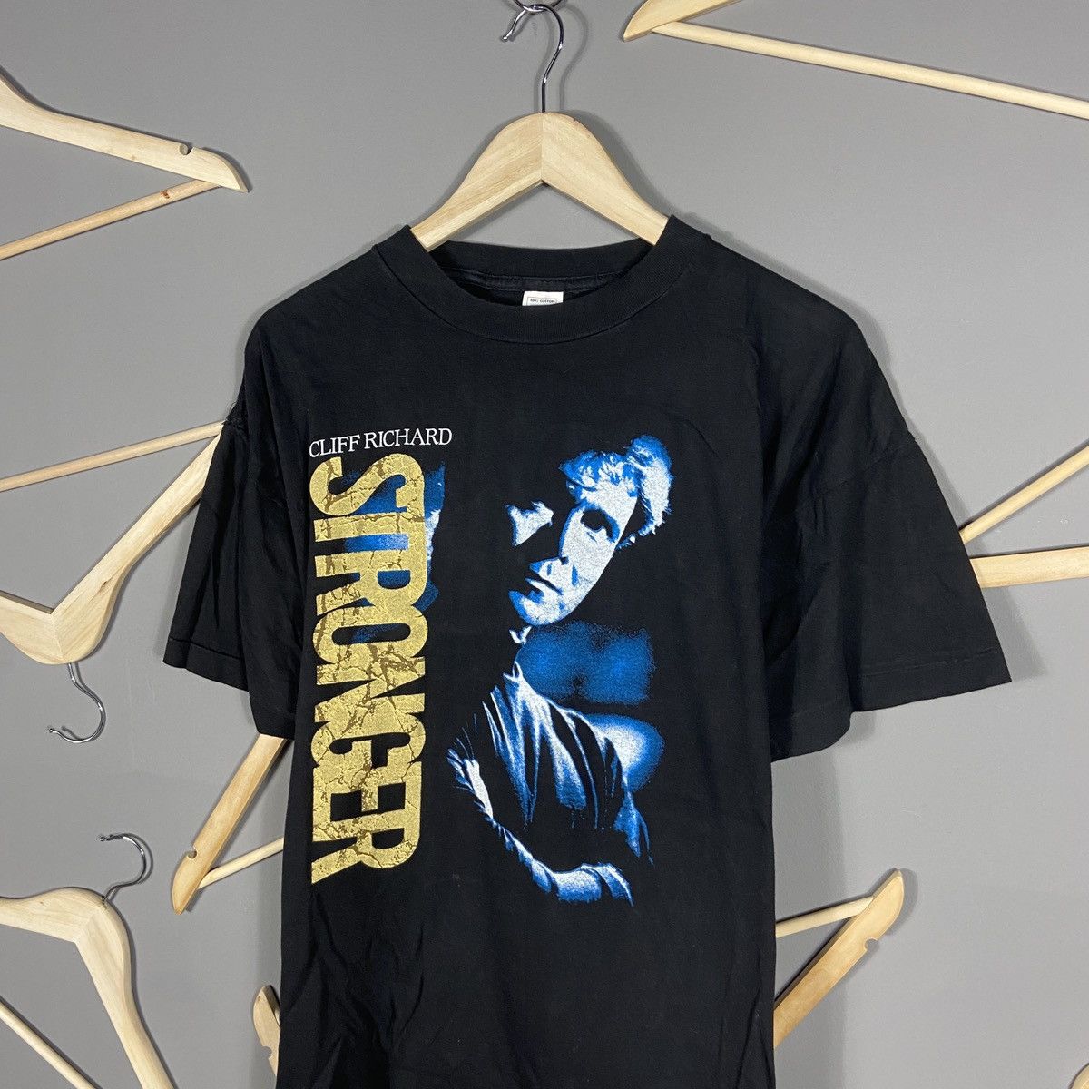 Band Tees × Vintage Vintage 1990 Cliff Richard Europe tour t-shirt Size US XL / EU 56 / 4 - 4 Thumbnail
