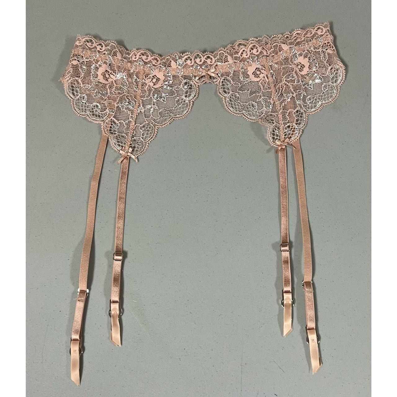Victoria's Secret Victoria’s Secret Beige Lace Garter Belt Lingerie Size XS/S🤎 Size ONE SIZE - 3 Thumbnail