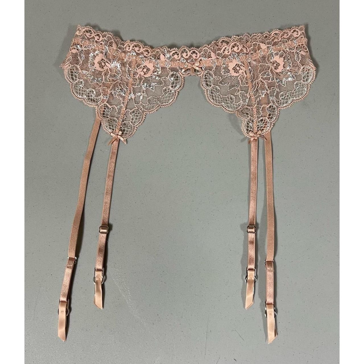 Victoria's Secret Victoria’s Secret Beige Lace Garter Belt Lingerie Size XS/S🤎 Size ONE SIZE - 2 Thumbnail