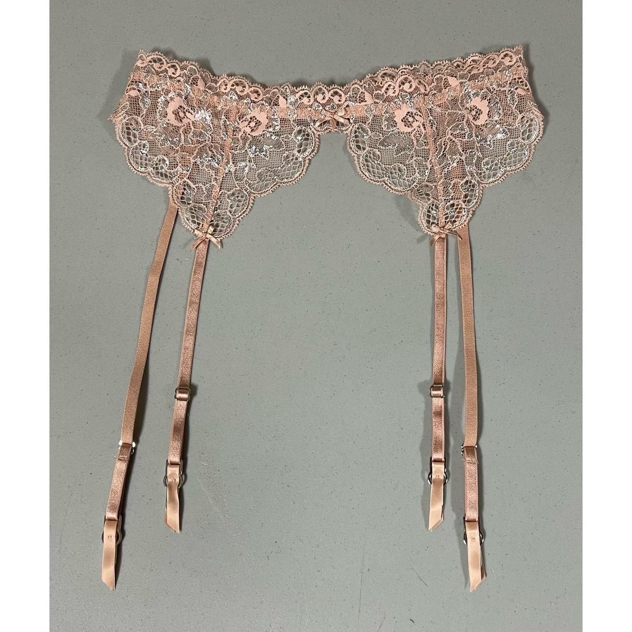 Victoria's Secret Victoria’s Secret Beige Lace Garter Belt Lingerie Size XS/S🤎 Size ONE SIZE - 1 Thumbnail
