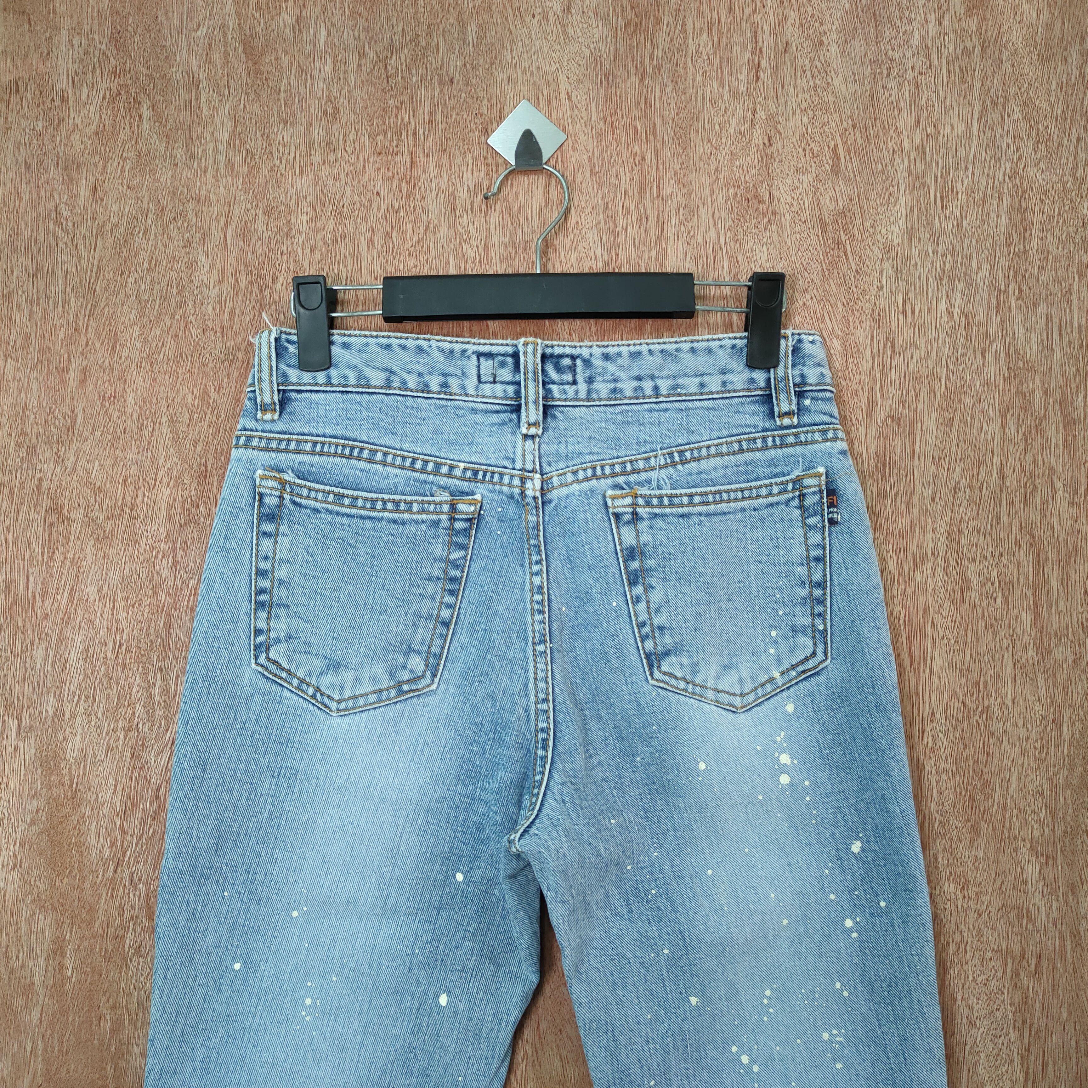 Japanese Brand VINTAGE FN JEANS PATCHWORK DISTRESSED DENIM JEAN PANTS Size US 26 / EU 42 - 11 Thumbnail
