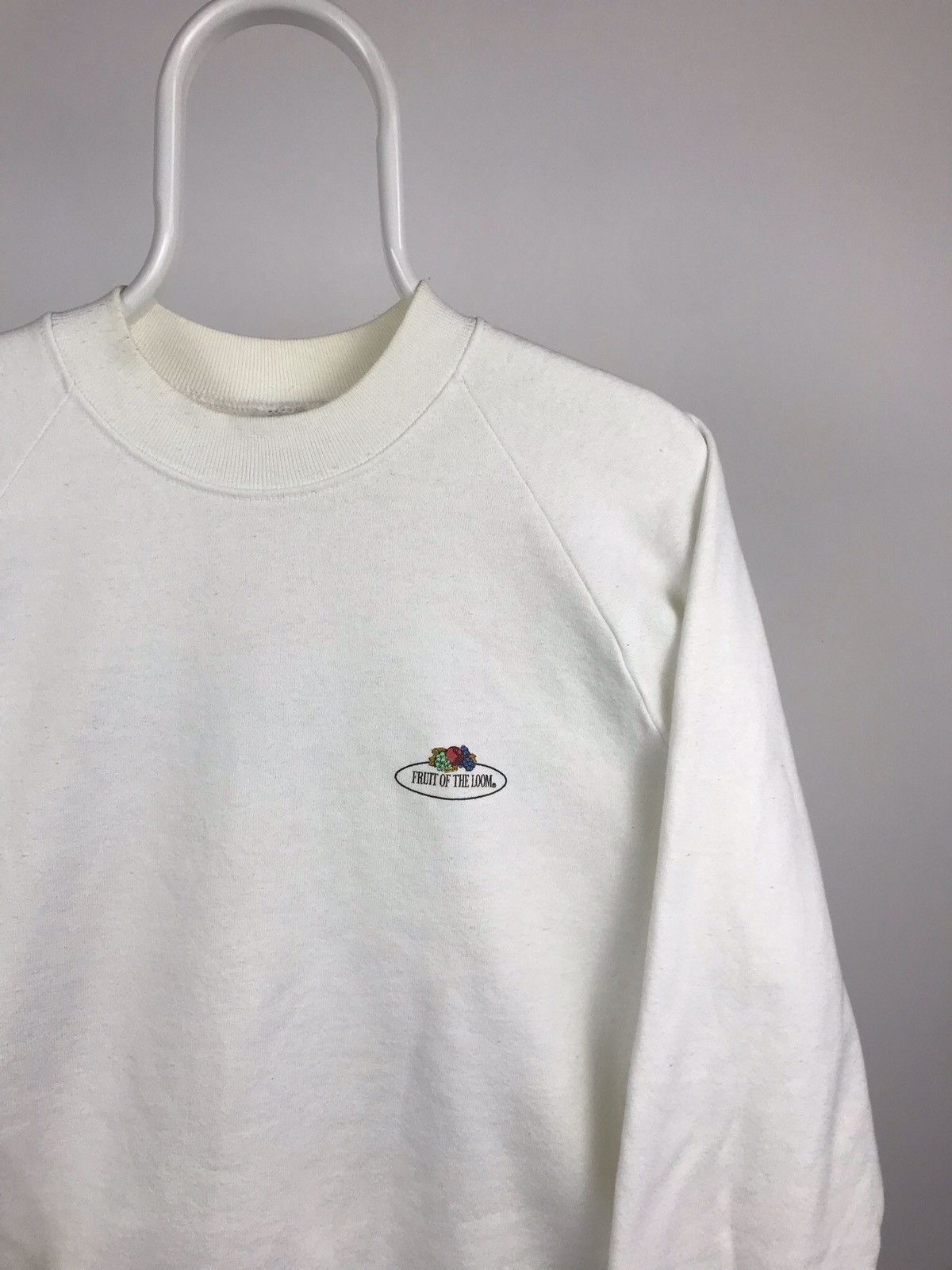 Fruit Of The Loom × Vintage Vintage Fruit Of The Loom Basic Boxie Iconic Sweatshirt Size US M / EU 48-50 / 2 - 2 Thumbnail