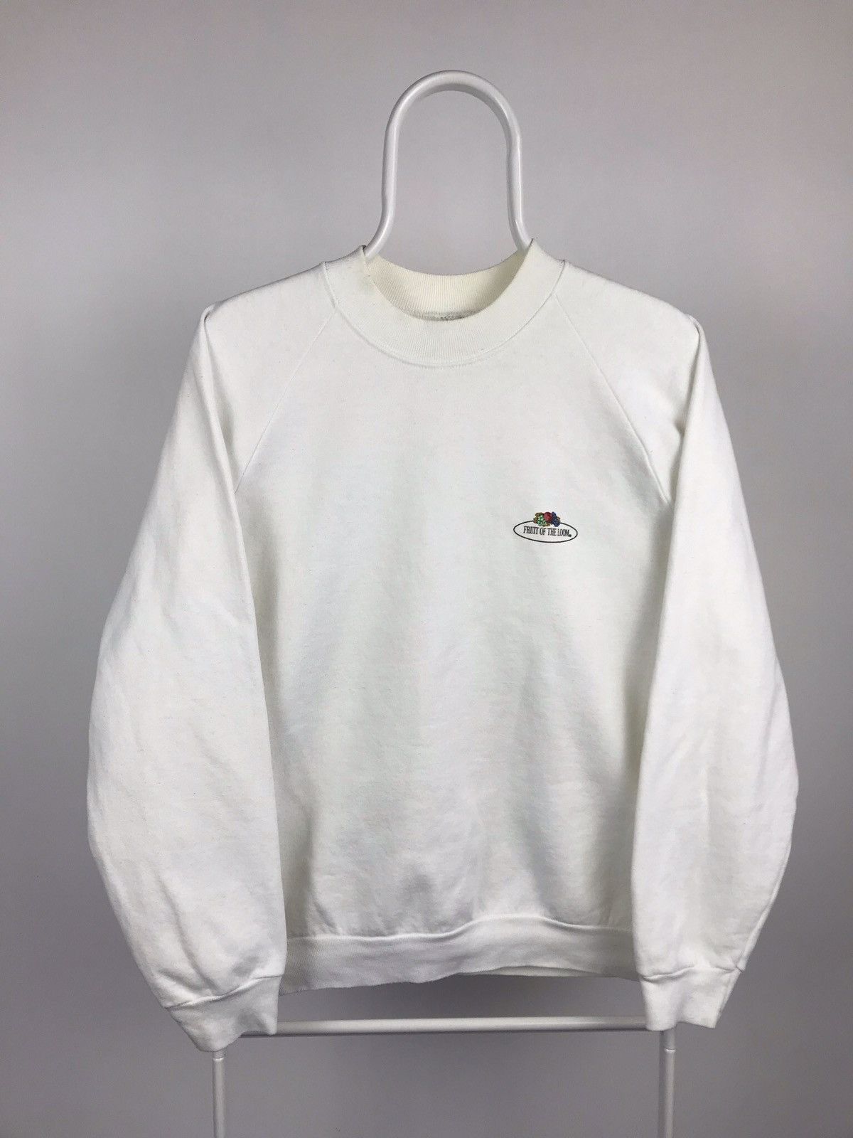 Fruit Of The Loom × Vintage Vintage Fruit Of The Loom Basic Boxie Iconic Sweatshirt Size US M / EU 48-50 / 2 - 1 Thumbnail