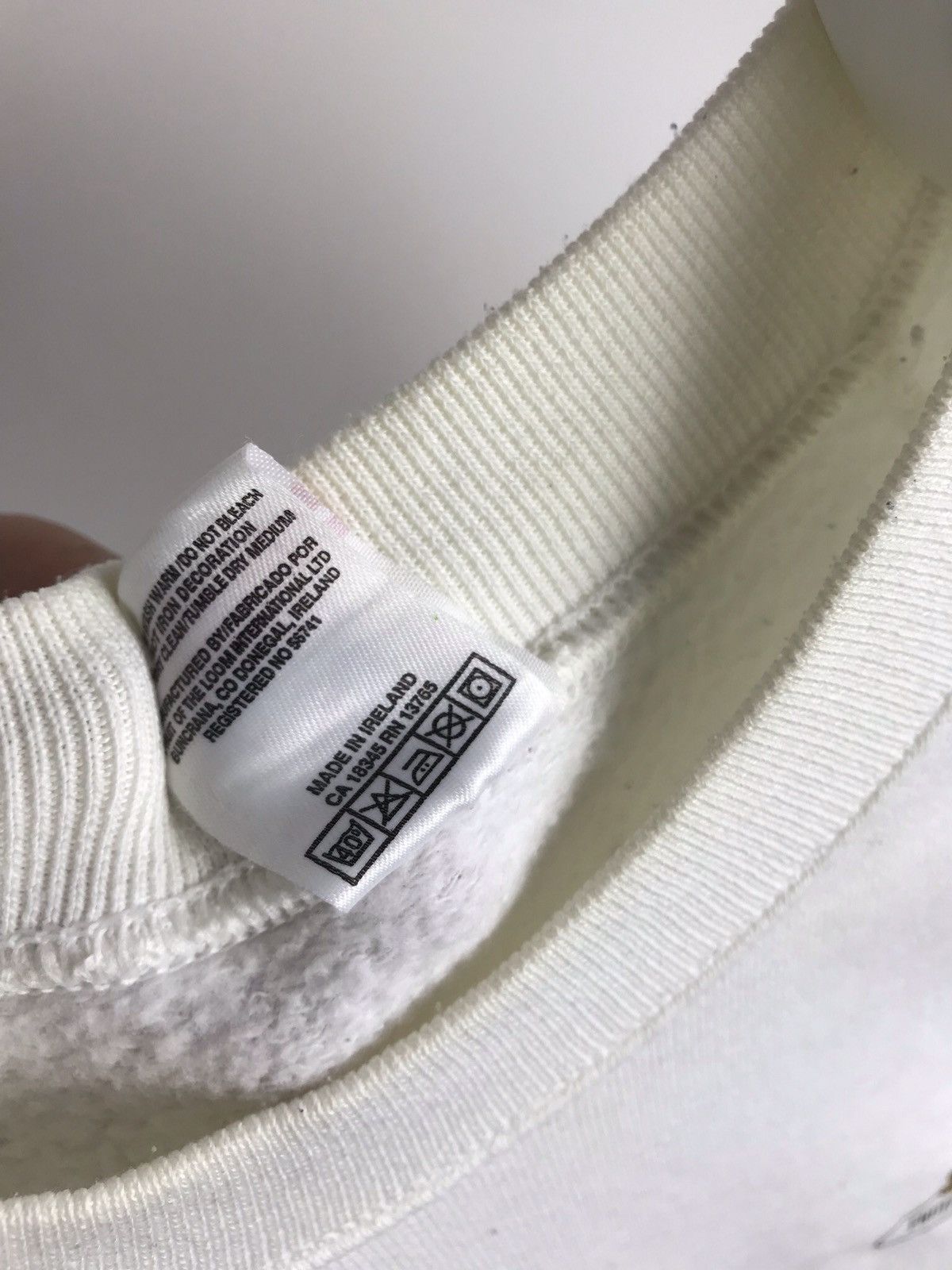 Fruit Of The Loom × Vintage Vintage Fruit Of The Loom Basic Boxie Iconic Sweatshirt Size US M / EU 48-50 / 2 - 4 Thumbnail