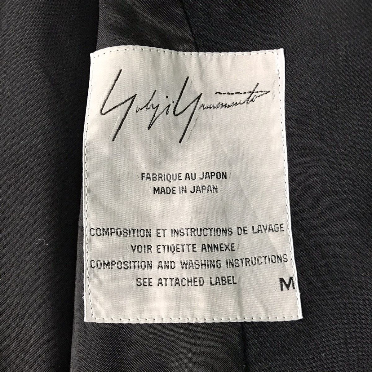 Yohji Yamamoto Rare Design Yohji Yamamoto Hands Out Jacket Size M / US 6-8 / IT 42-44 - 23 Thumbnail