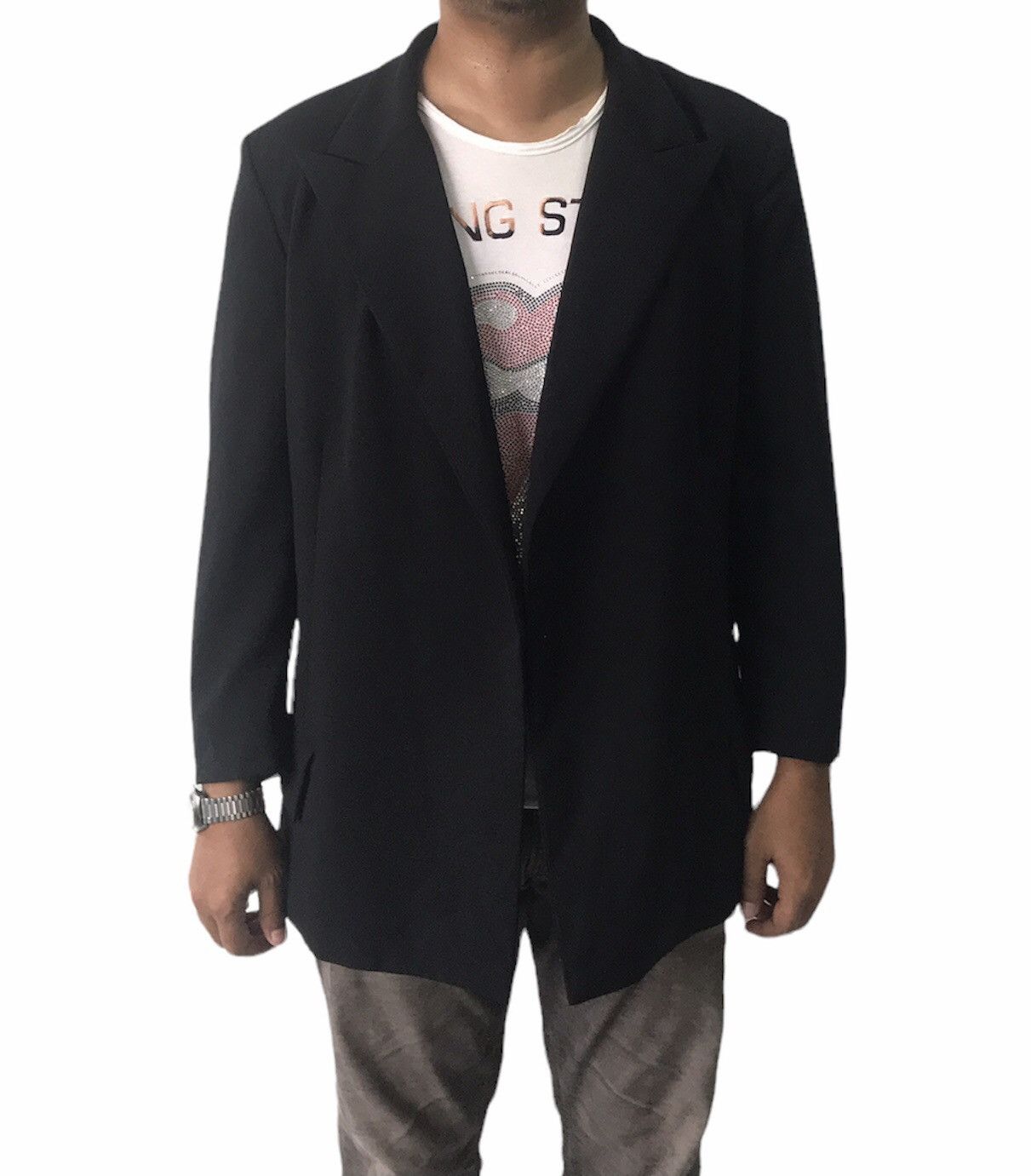 Yohji Yamamoto Rare Design Yohji Yamamoto Hands Out Jacket Size M / US 6-8 / IT 42-44 - 2 Thumbnail